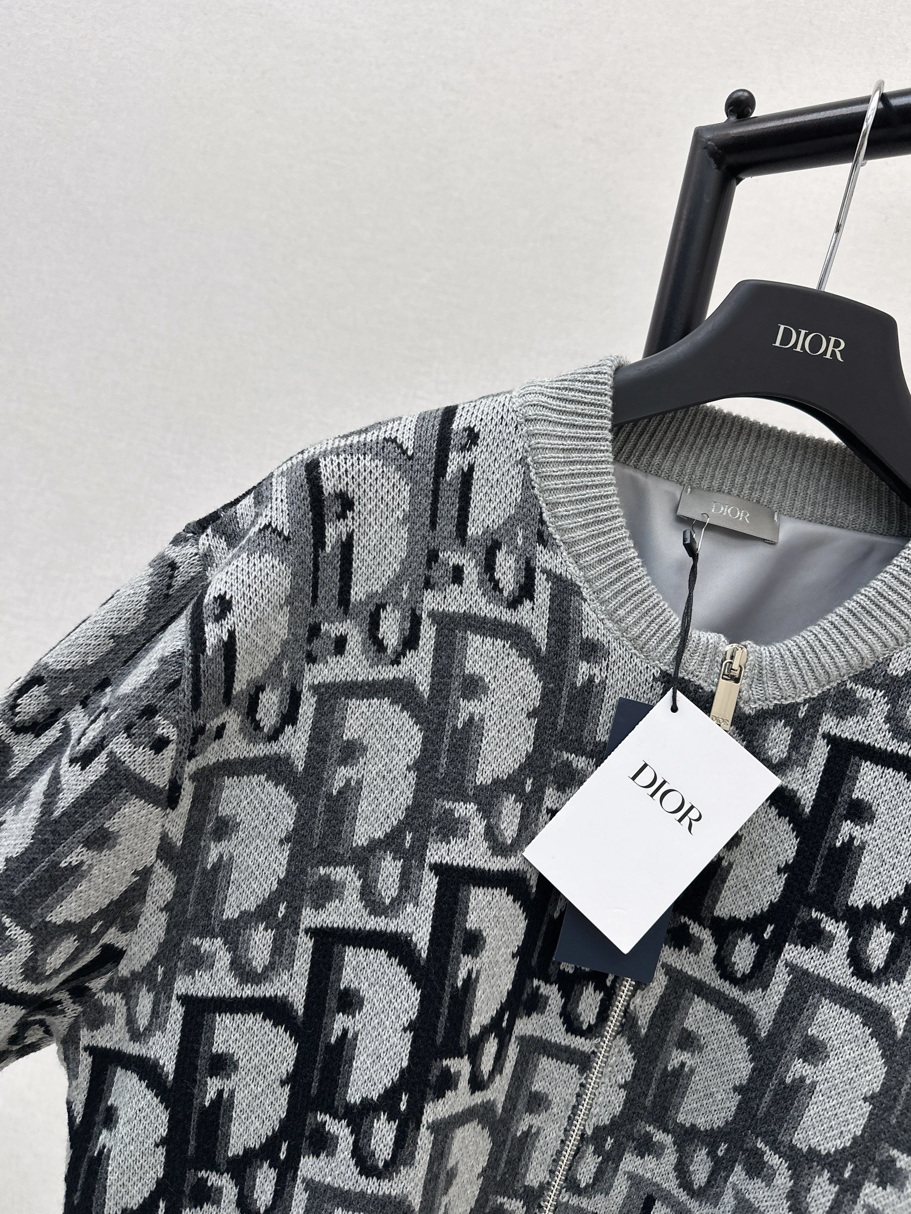 CD 26ss zip-up wool jacket