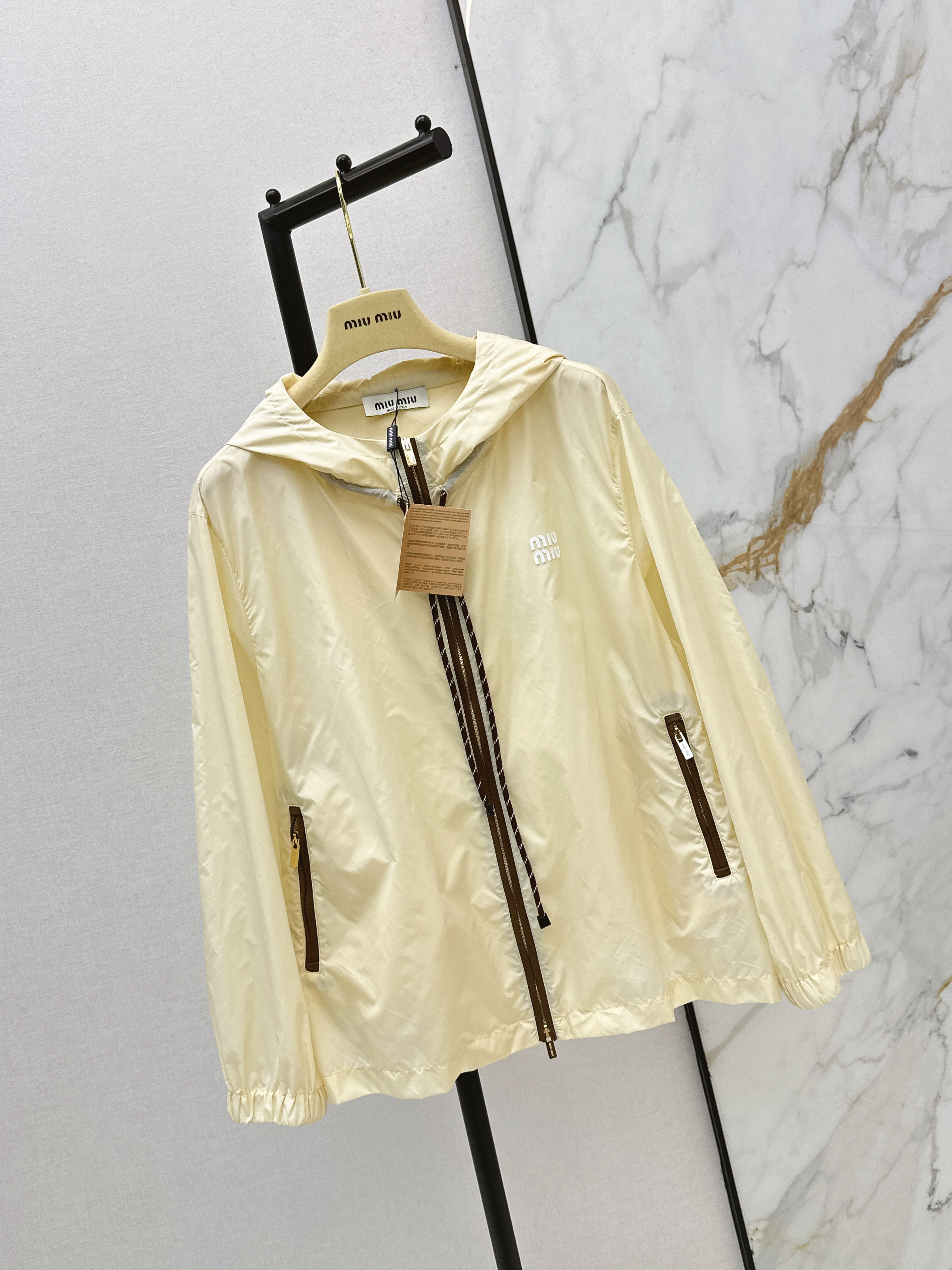 Miu 26ss windbreaker