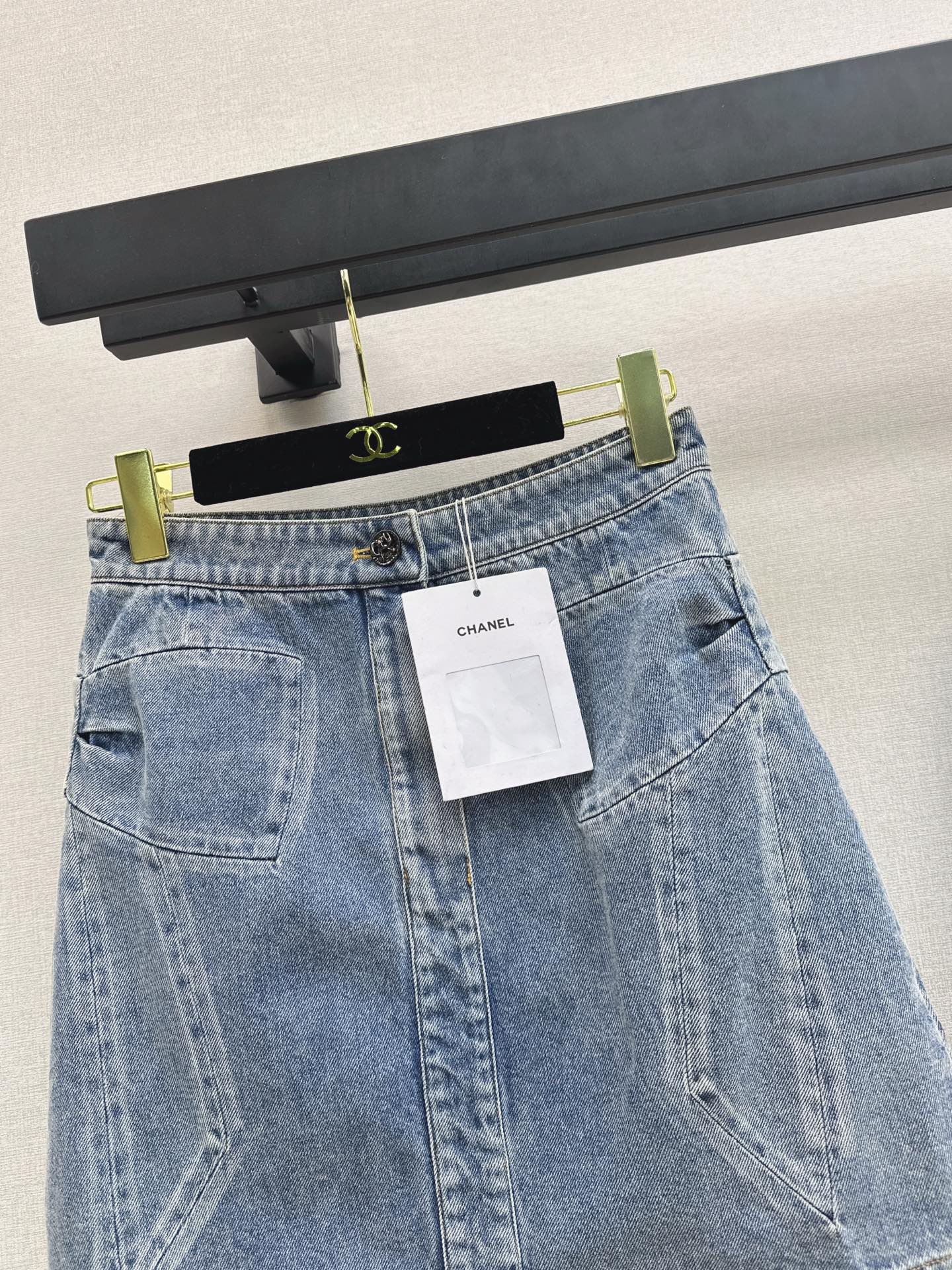 Chan 25fw denim skirt