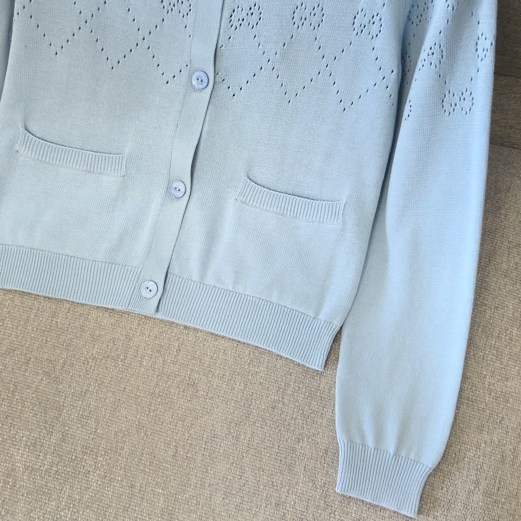 Guc 26ss hollow cardigan