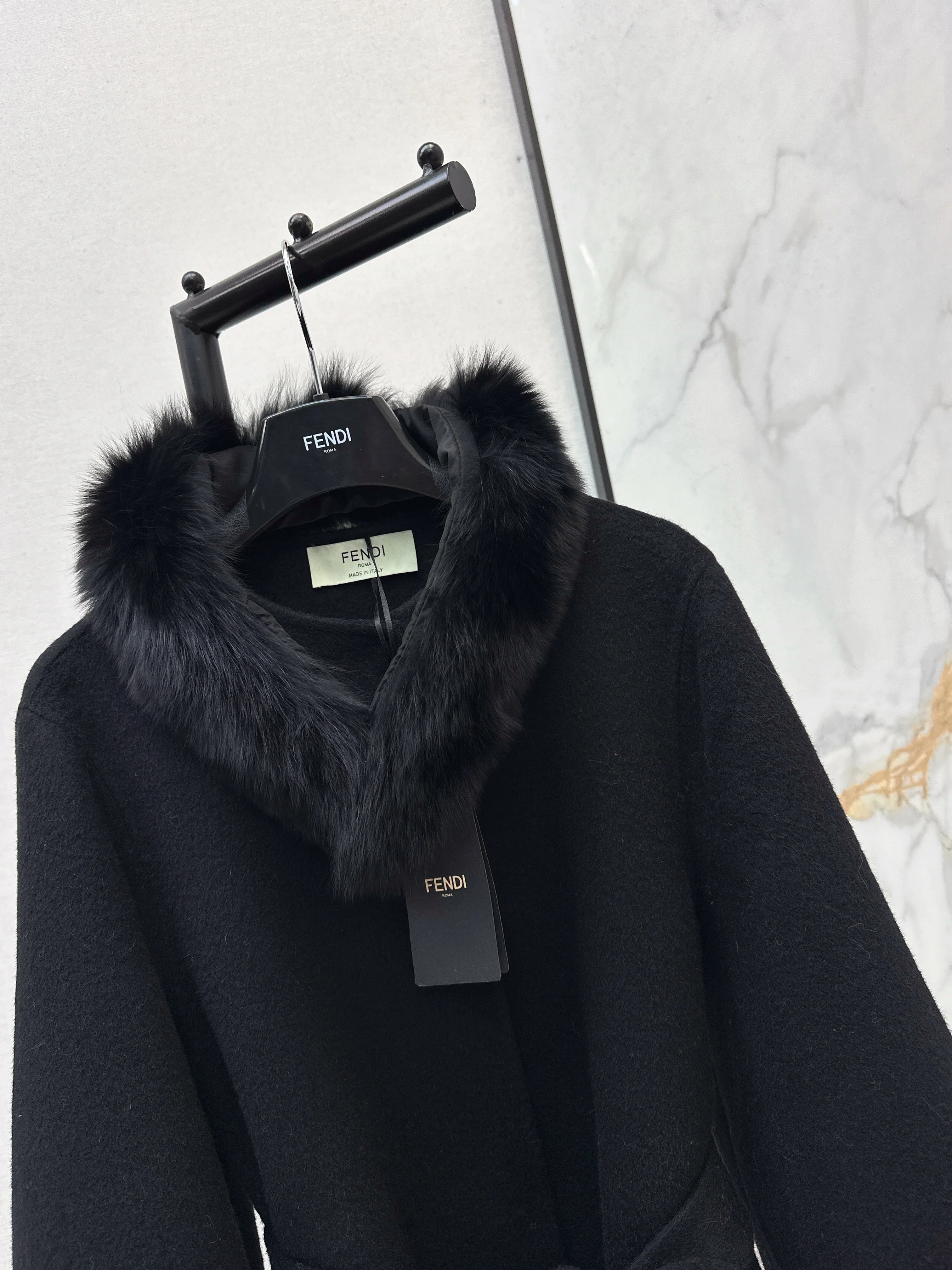 Prad 26ss wool overcoats