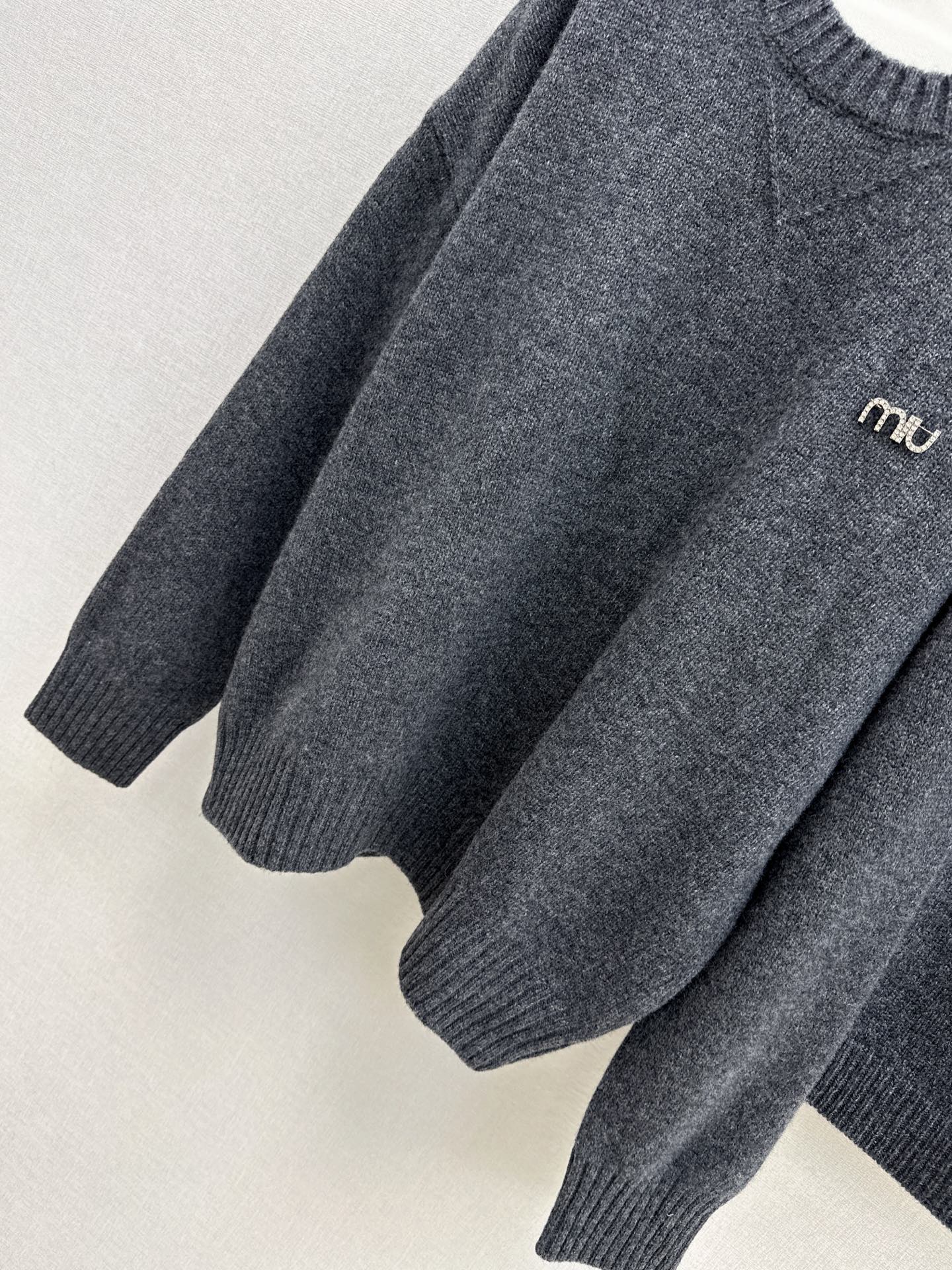 Miu 25fw knit sweater+skirt outfit sets