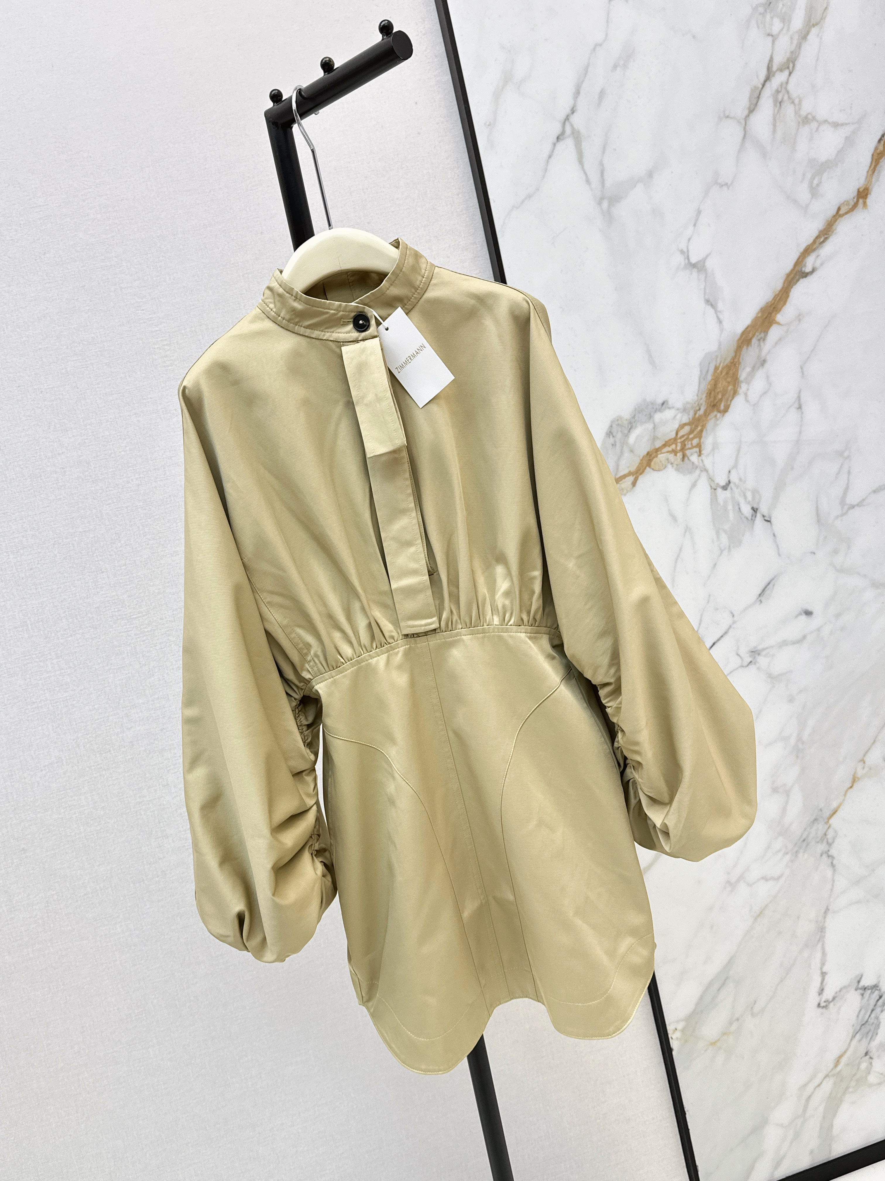 Zimm 26ss hip warp dress