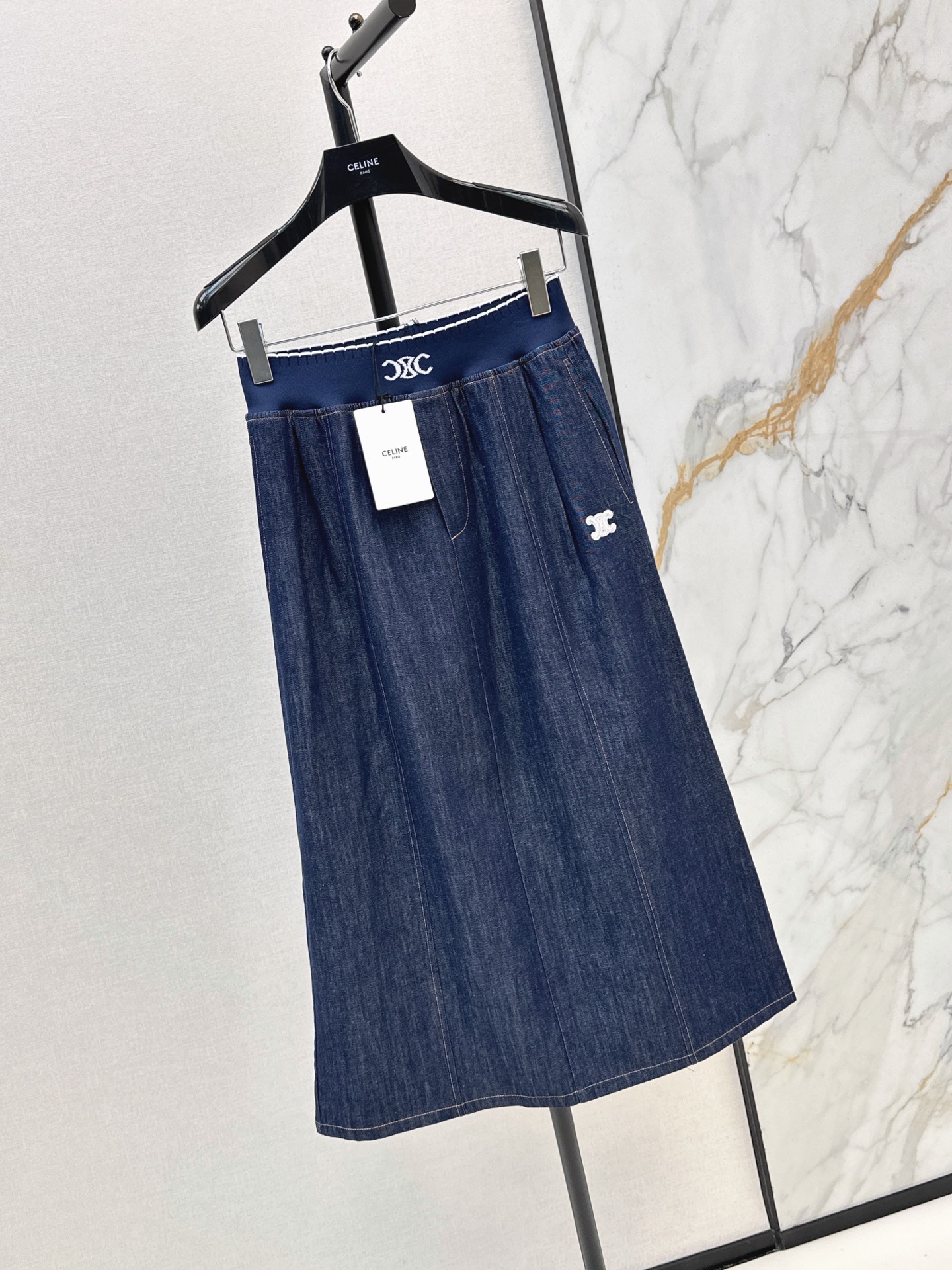 Celi 26ss denim skirt