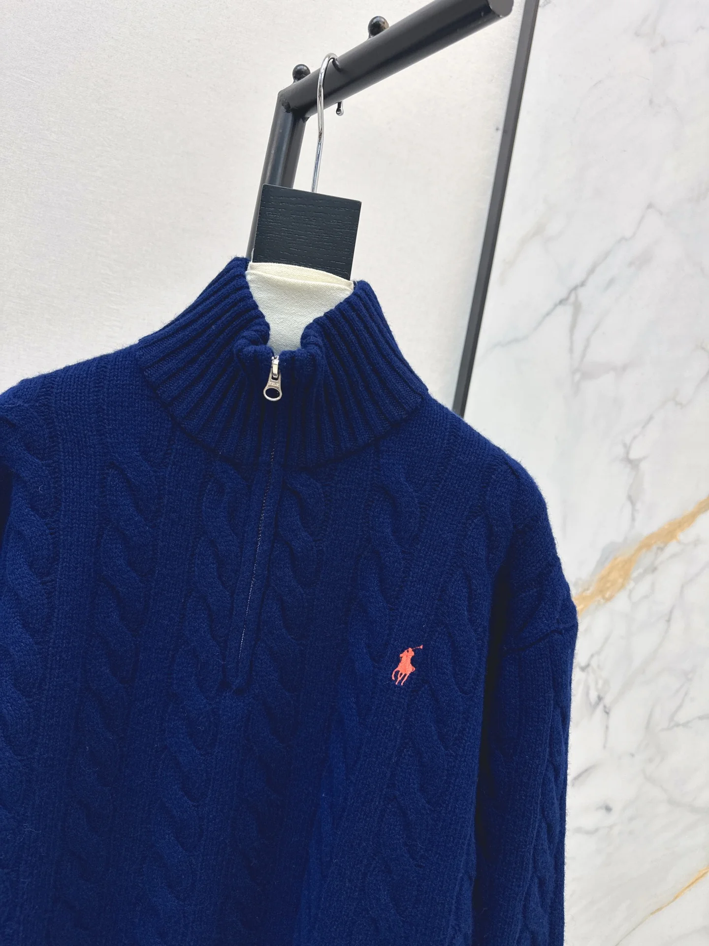 Ralp 25fw cable knit sweater