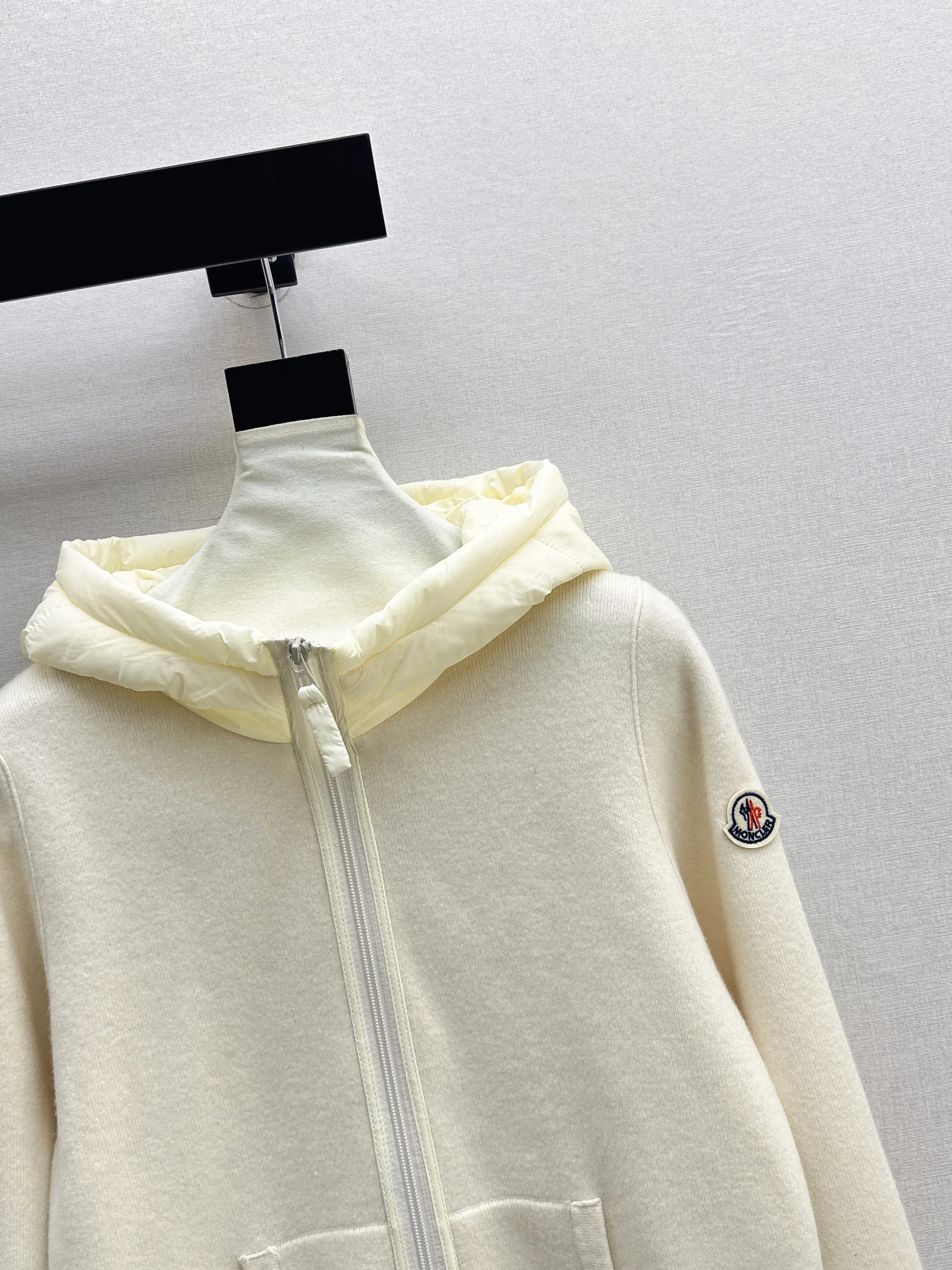 Monc 26ss hooded cardigan jacket