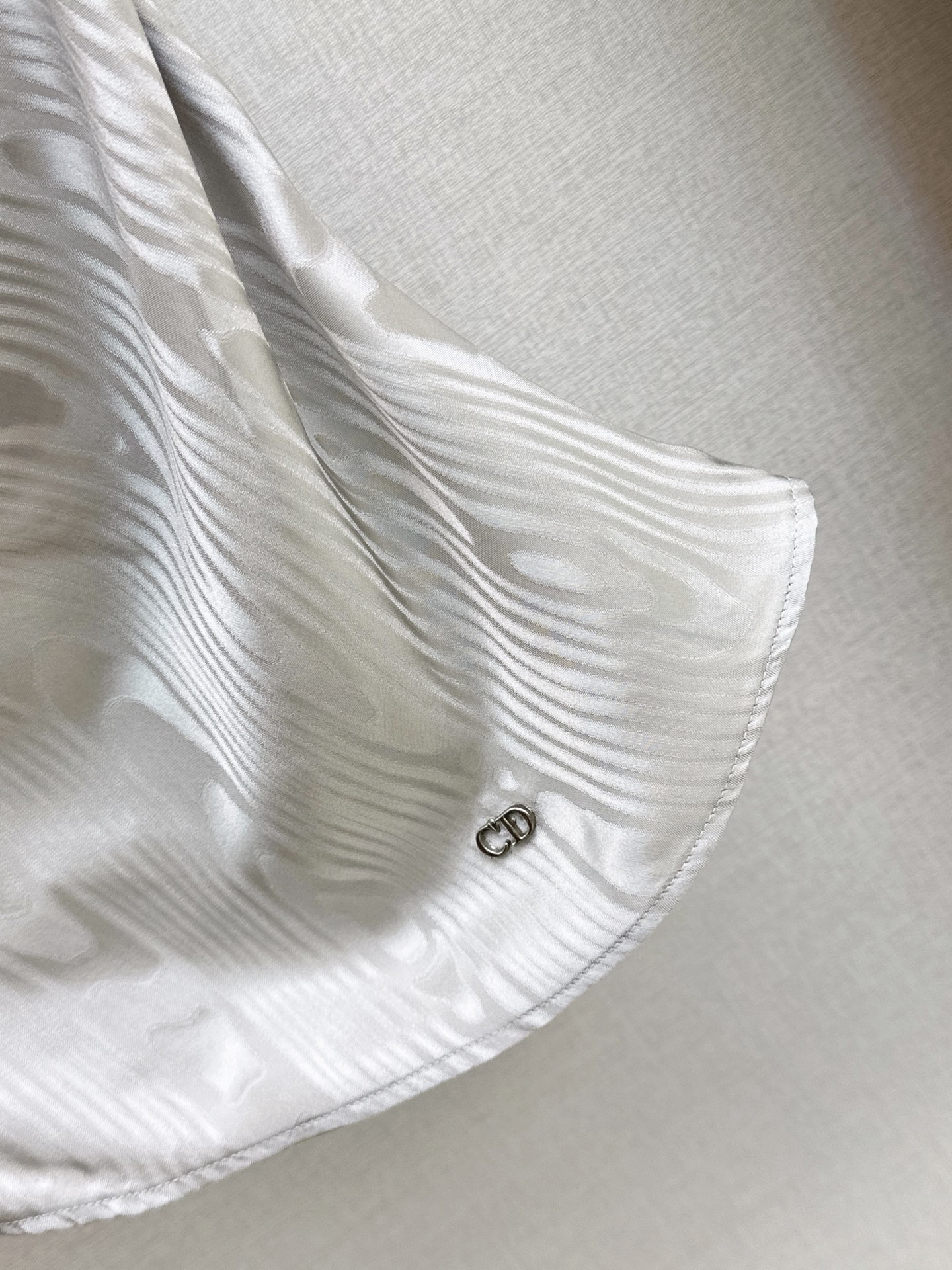 CD 26ss jacquard silk top