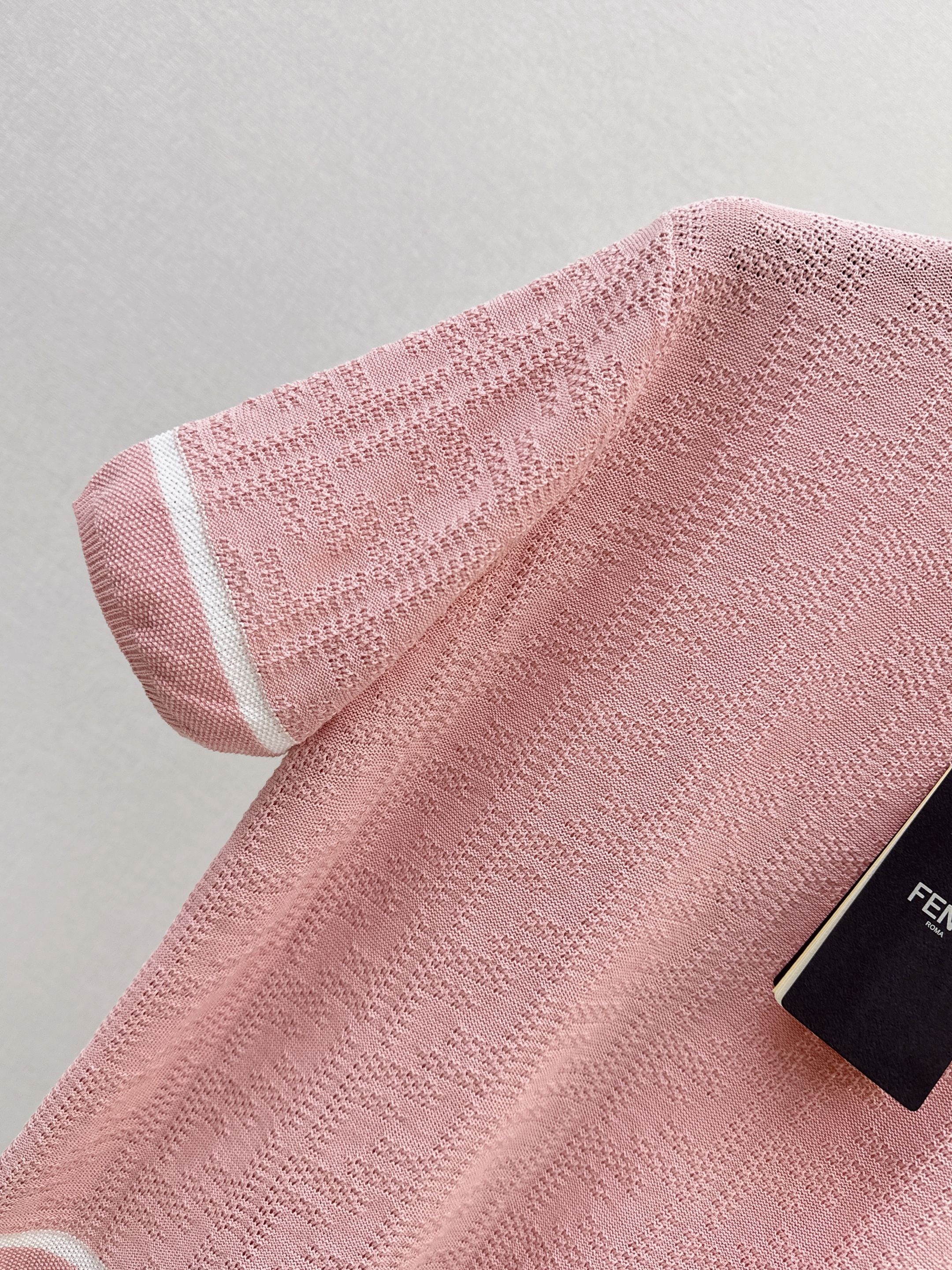Fend 26ss jacquard knitwear