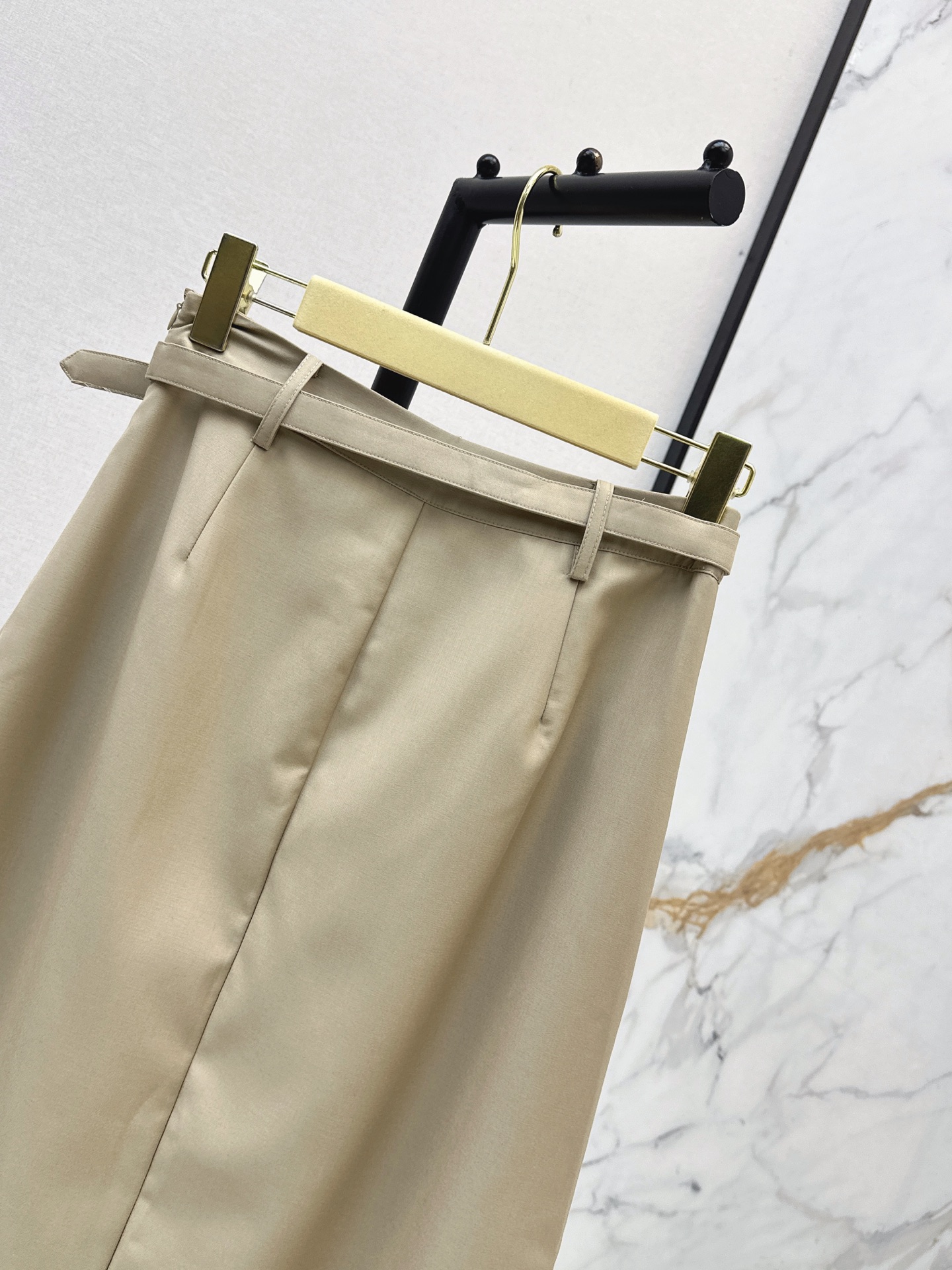 Miu 26ss belted skirt
