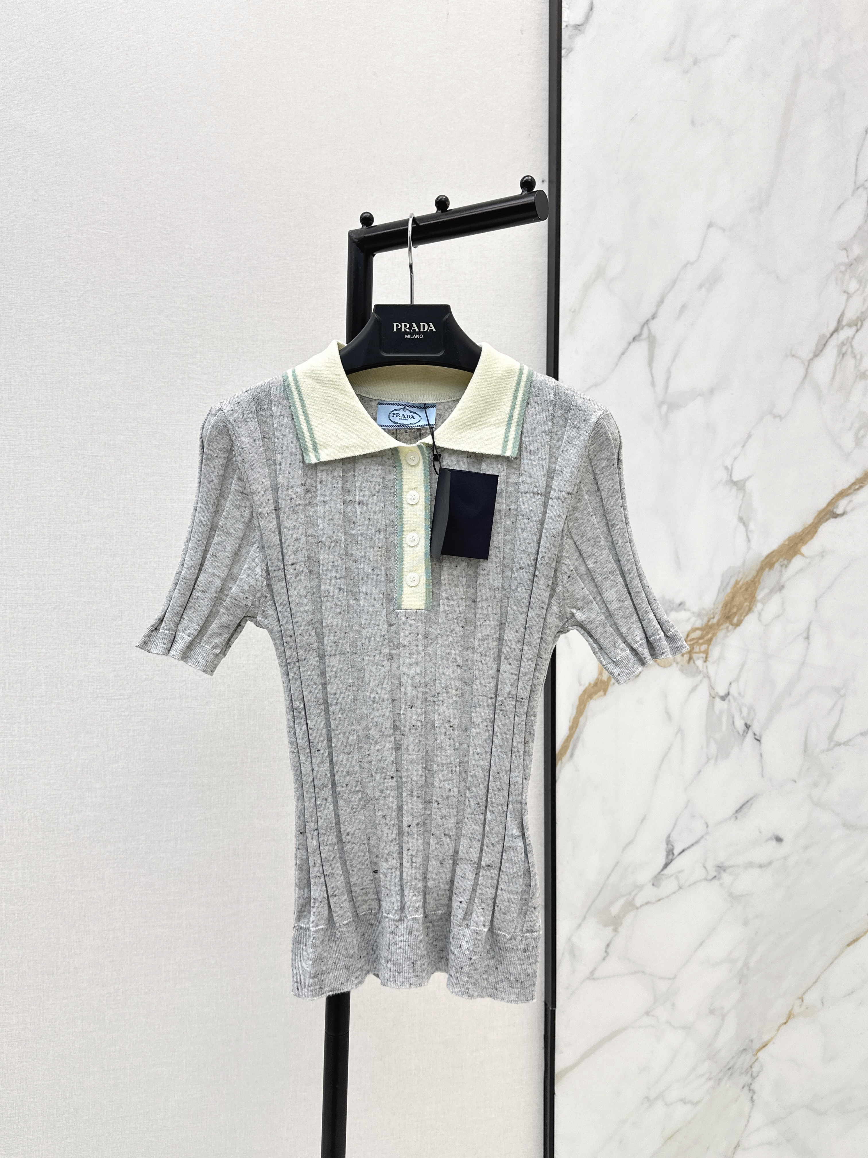 Prad 26ss knit sweater