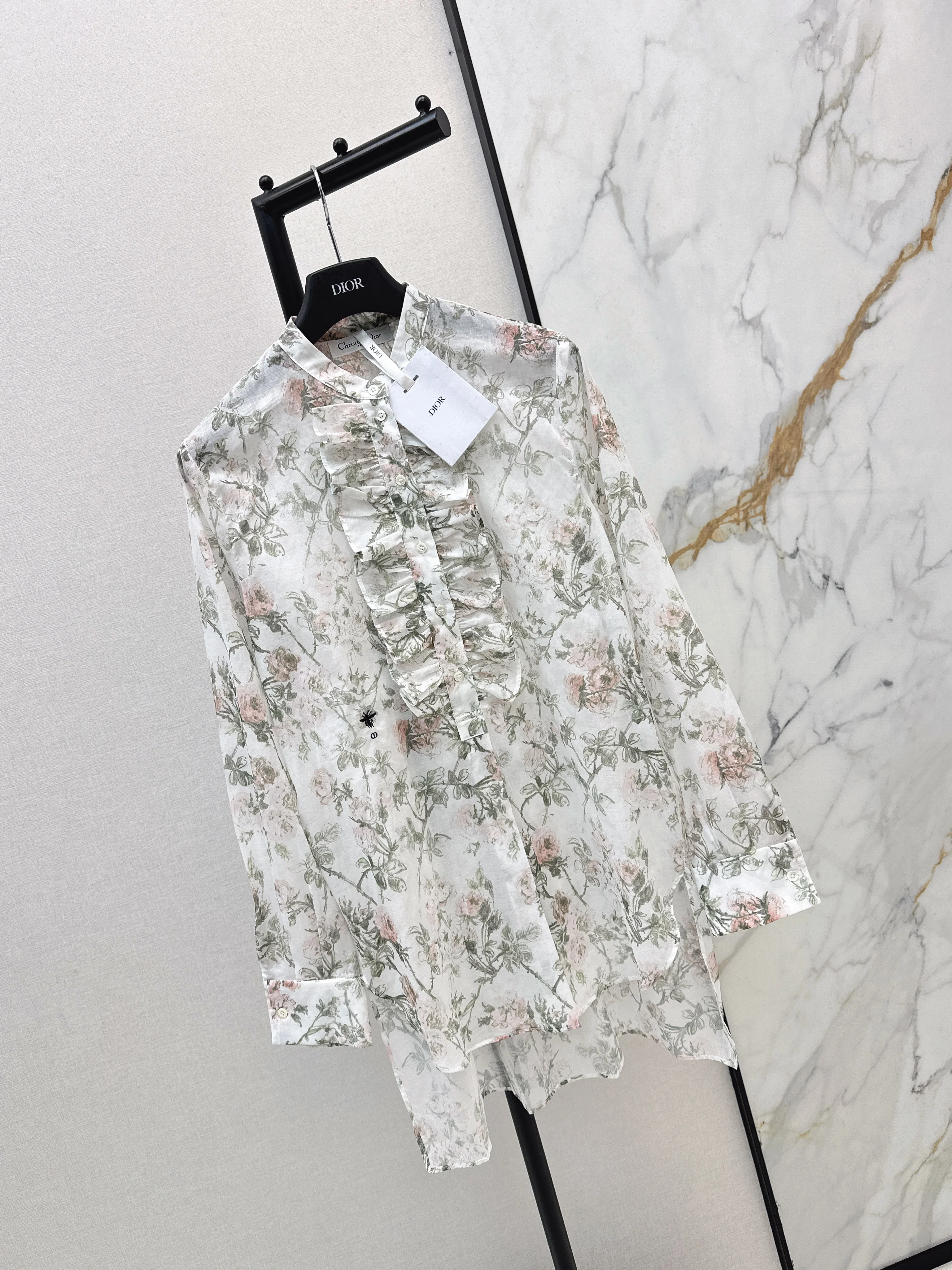 CD 26ss flower print shirts