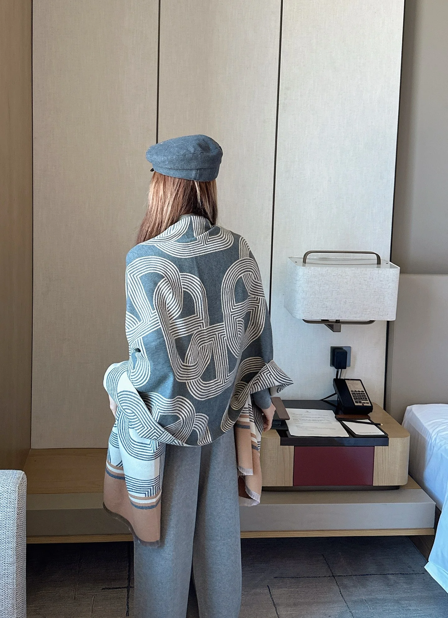 Herm 25fw base layer+shawl pants set