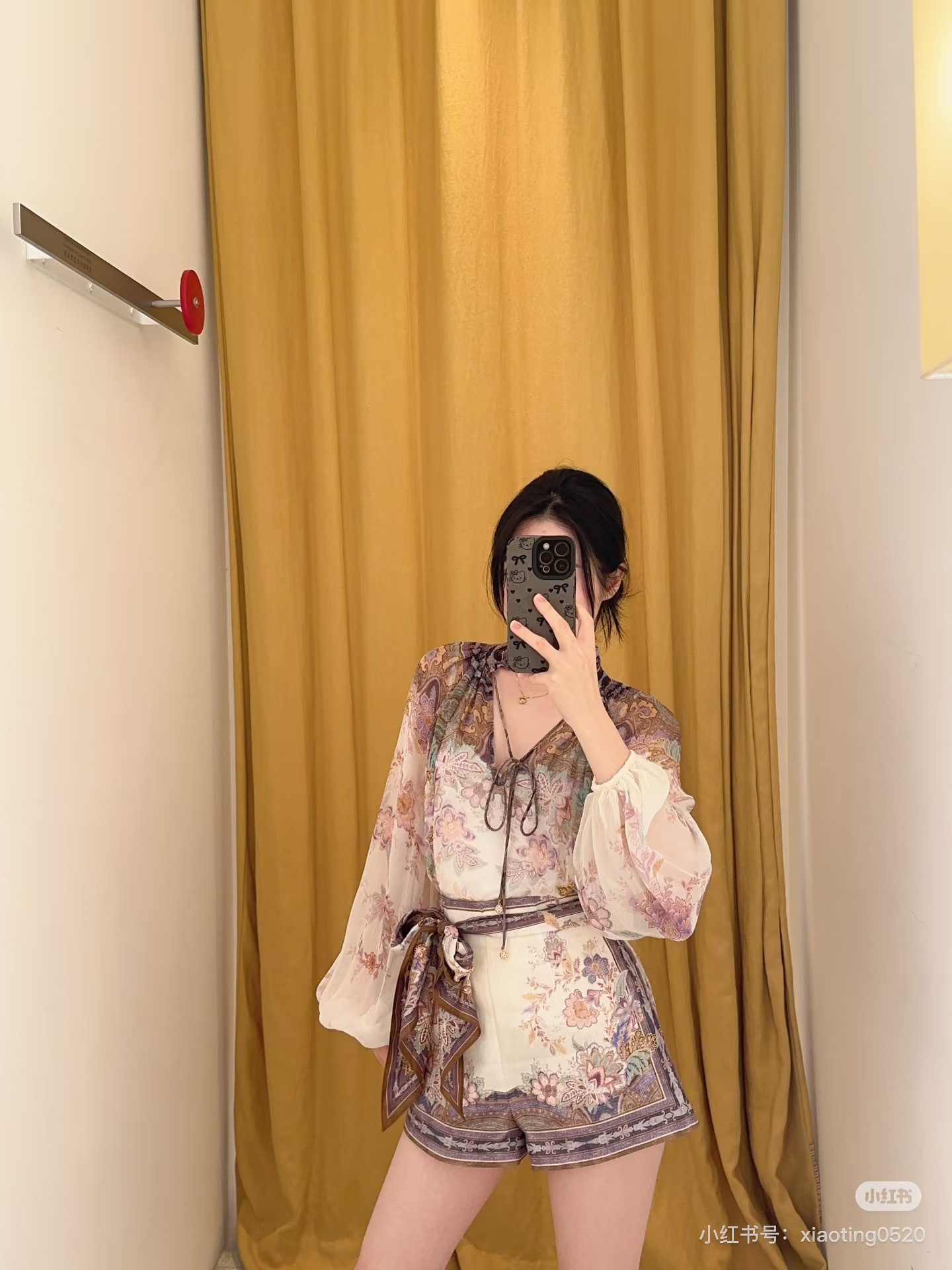 Zimm 26ss print shirt