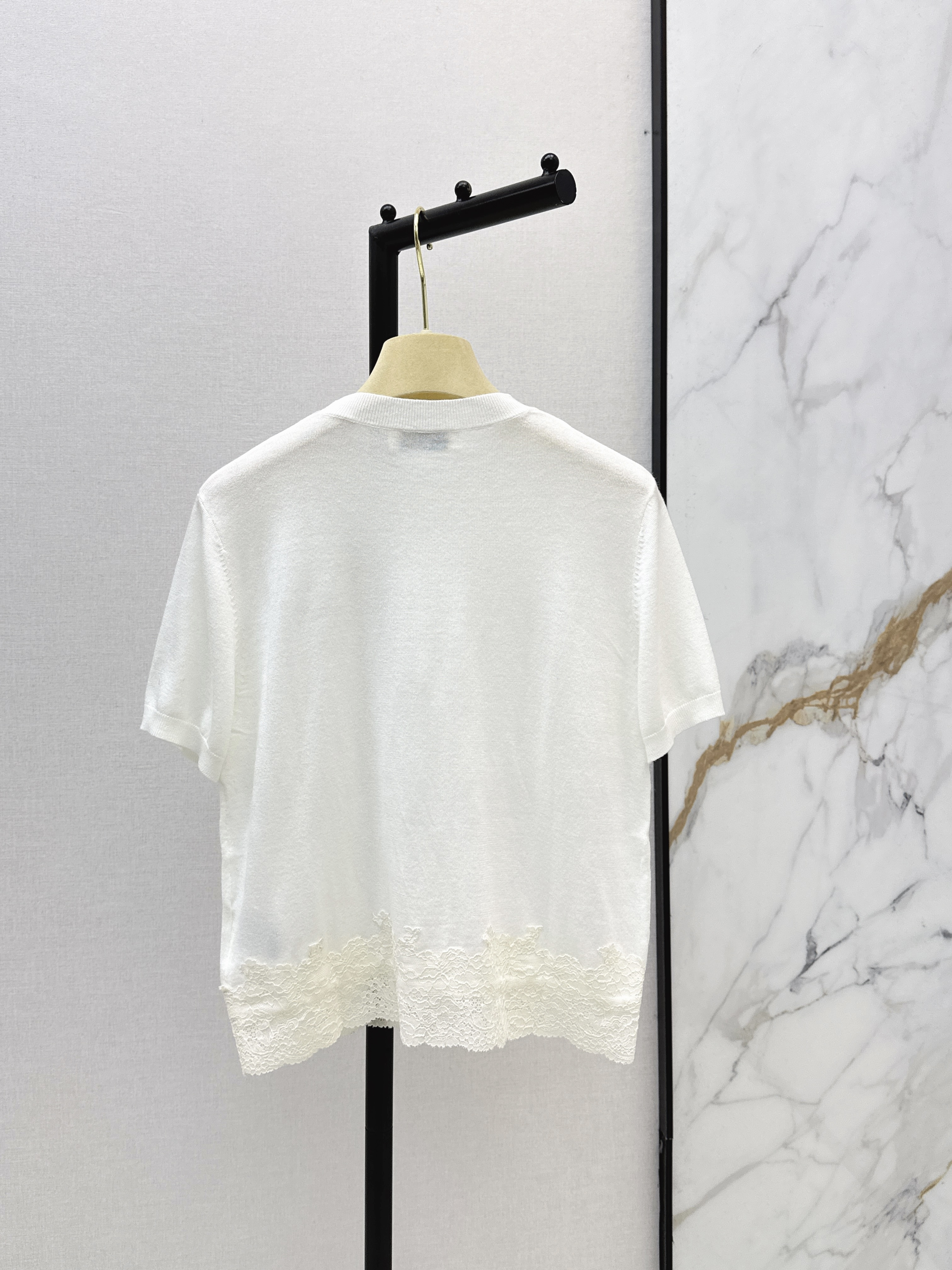 Miu 26ss contract lace knitwear