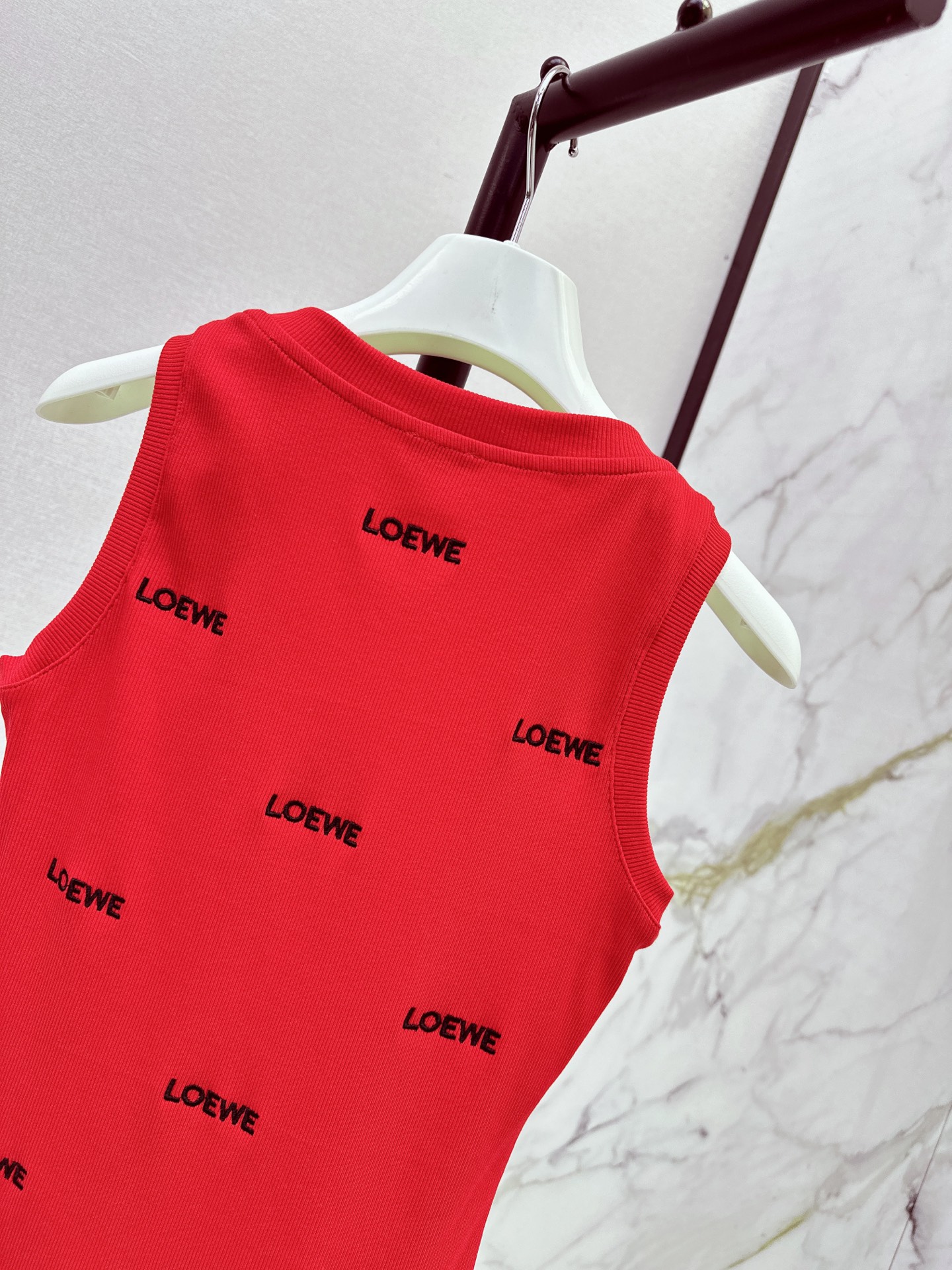 Loe 26ss embroidery vest