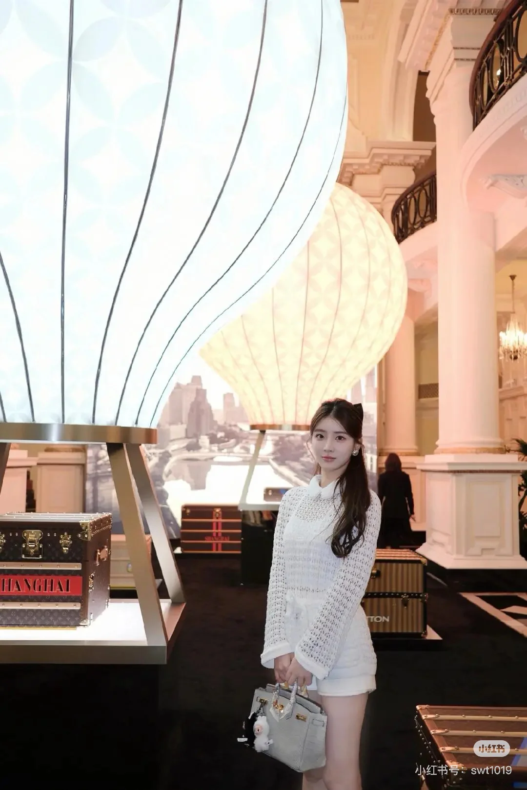 Chan 26ss hollow out knitwear