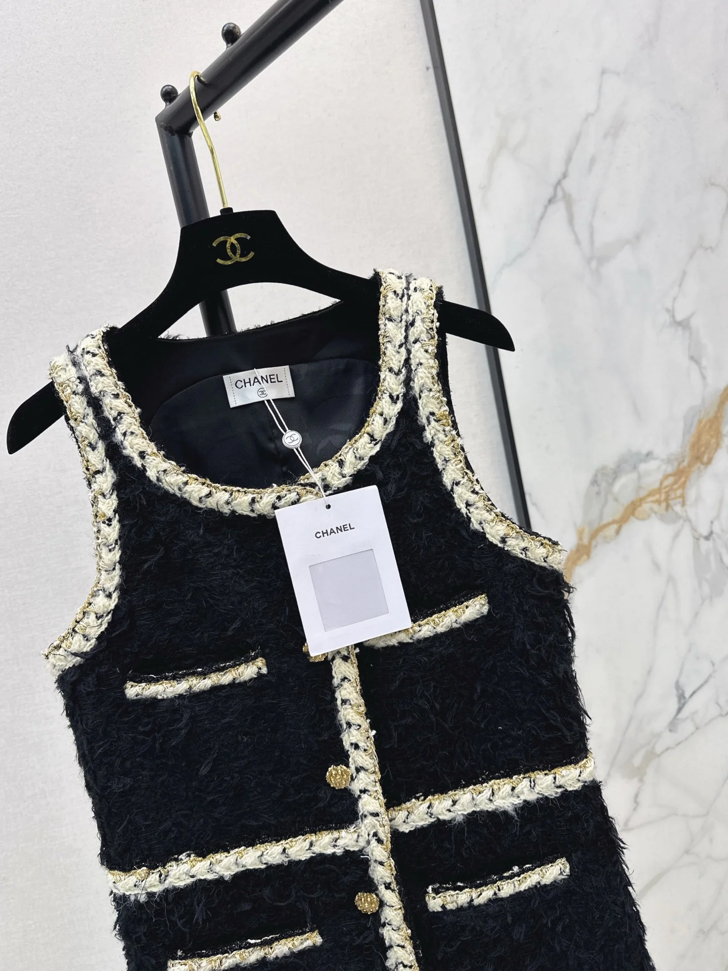 Chan 26ss woven dress