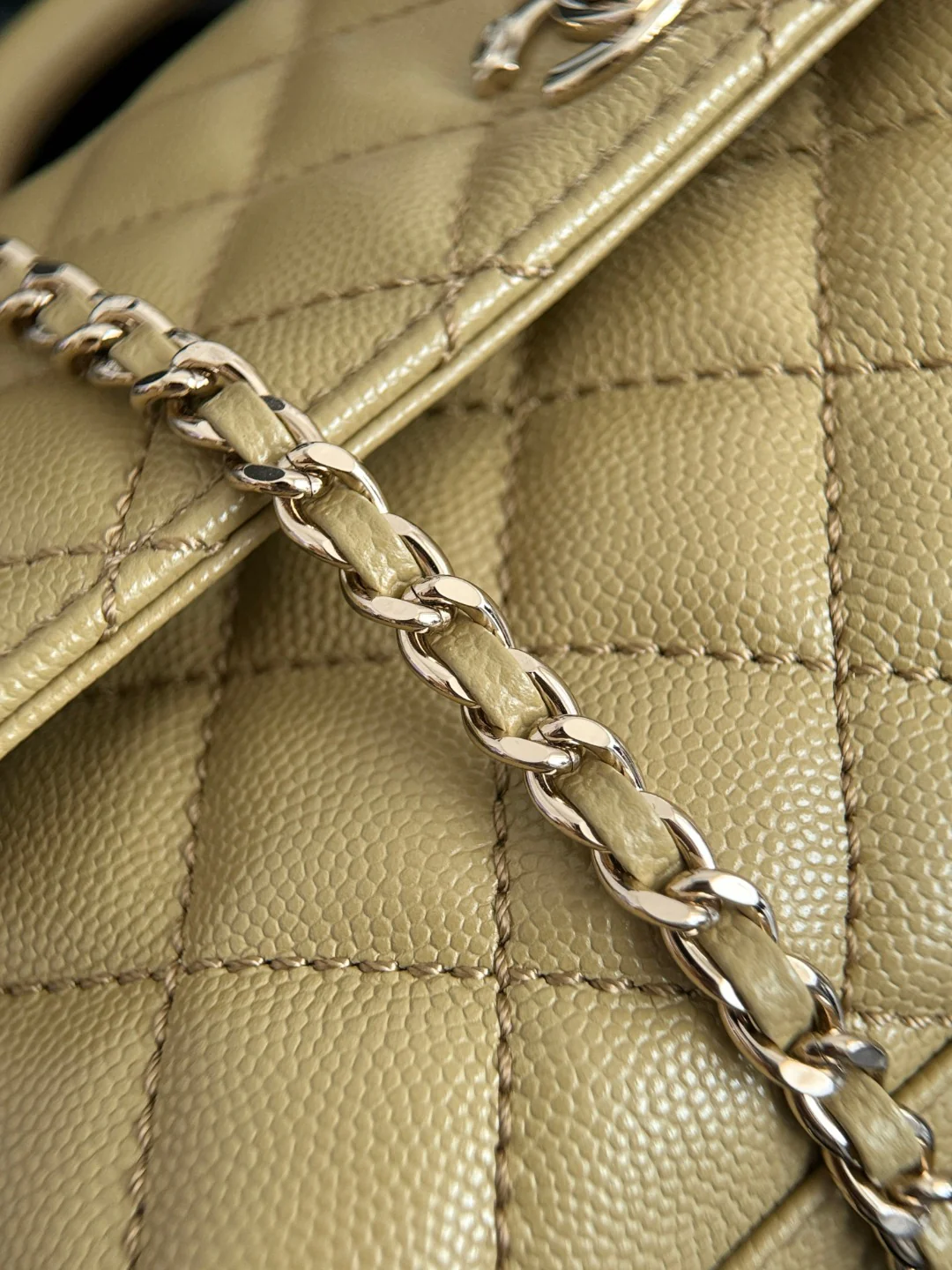 Chan 26ss coco handle shoulder bag