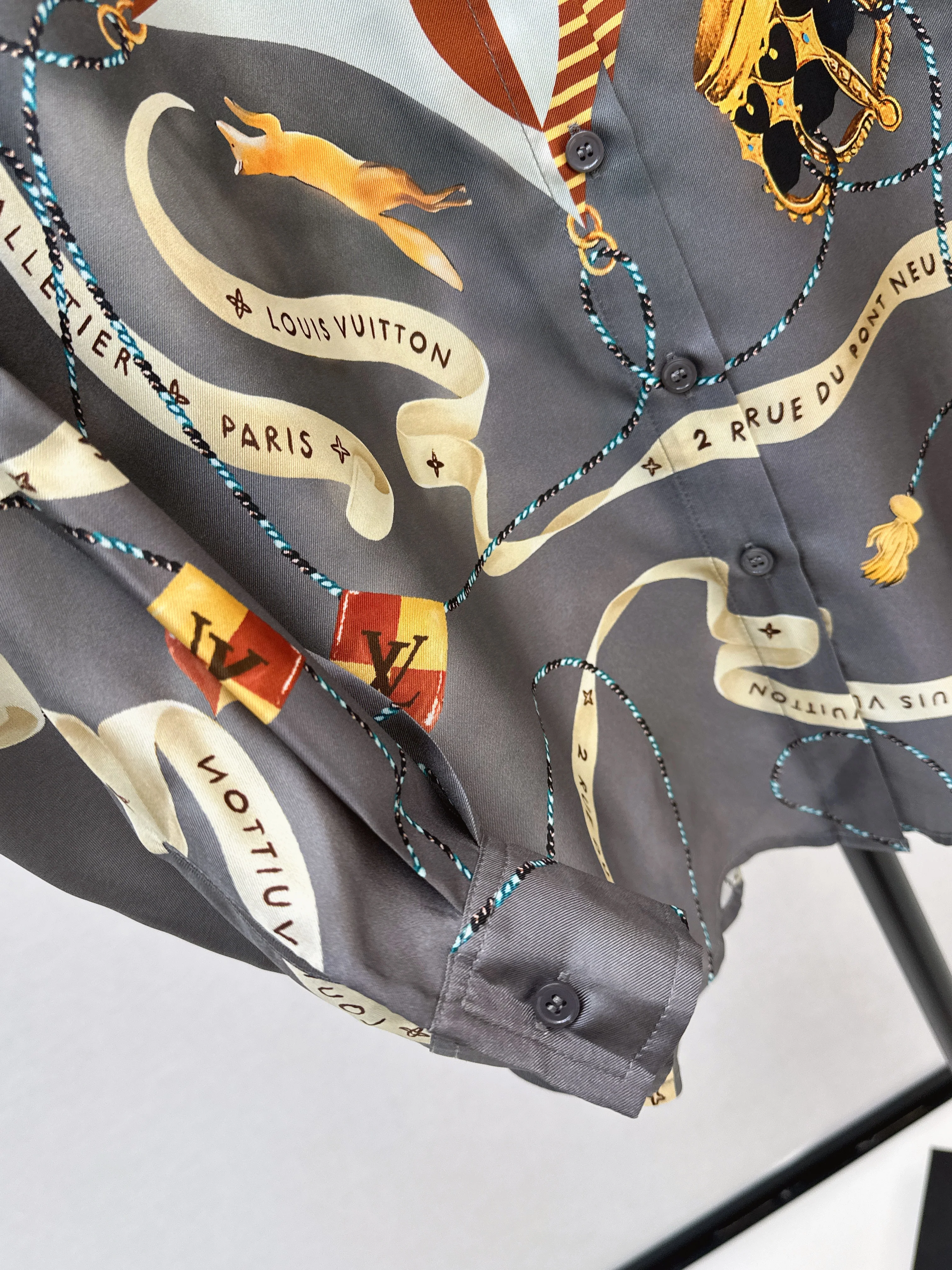 Louis 26ss print shirts