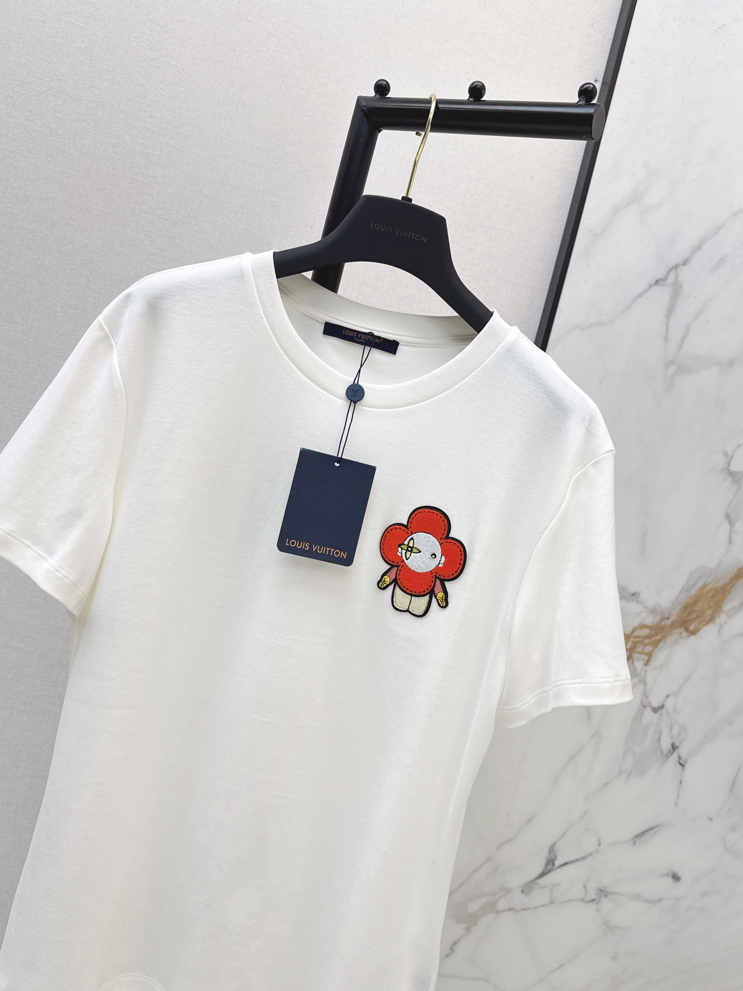 Louis 26ss embroidery t-shirts