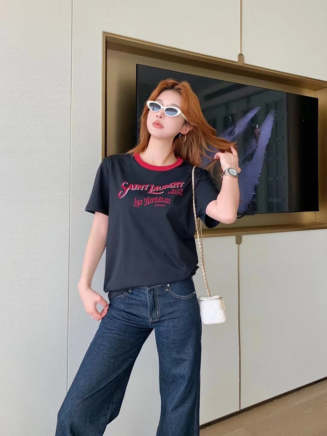 Saint 26ss print t-shirts