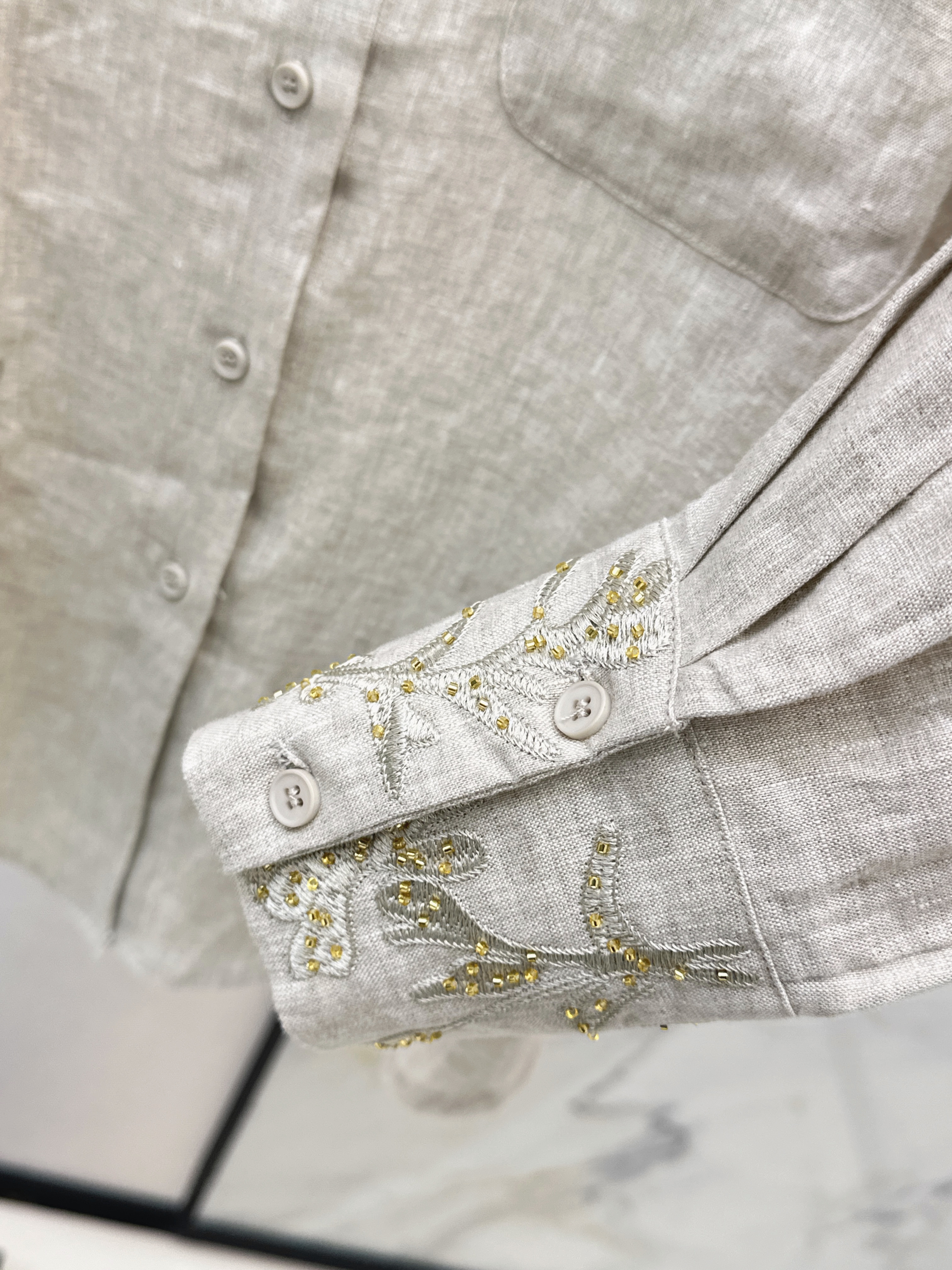 Valen 26ss embroidery shirt