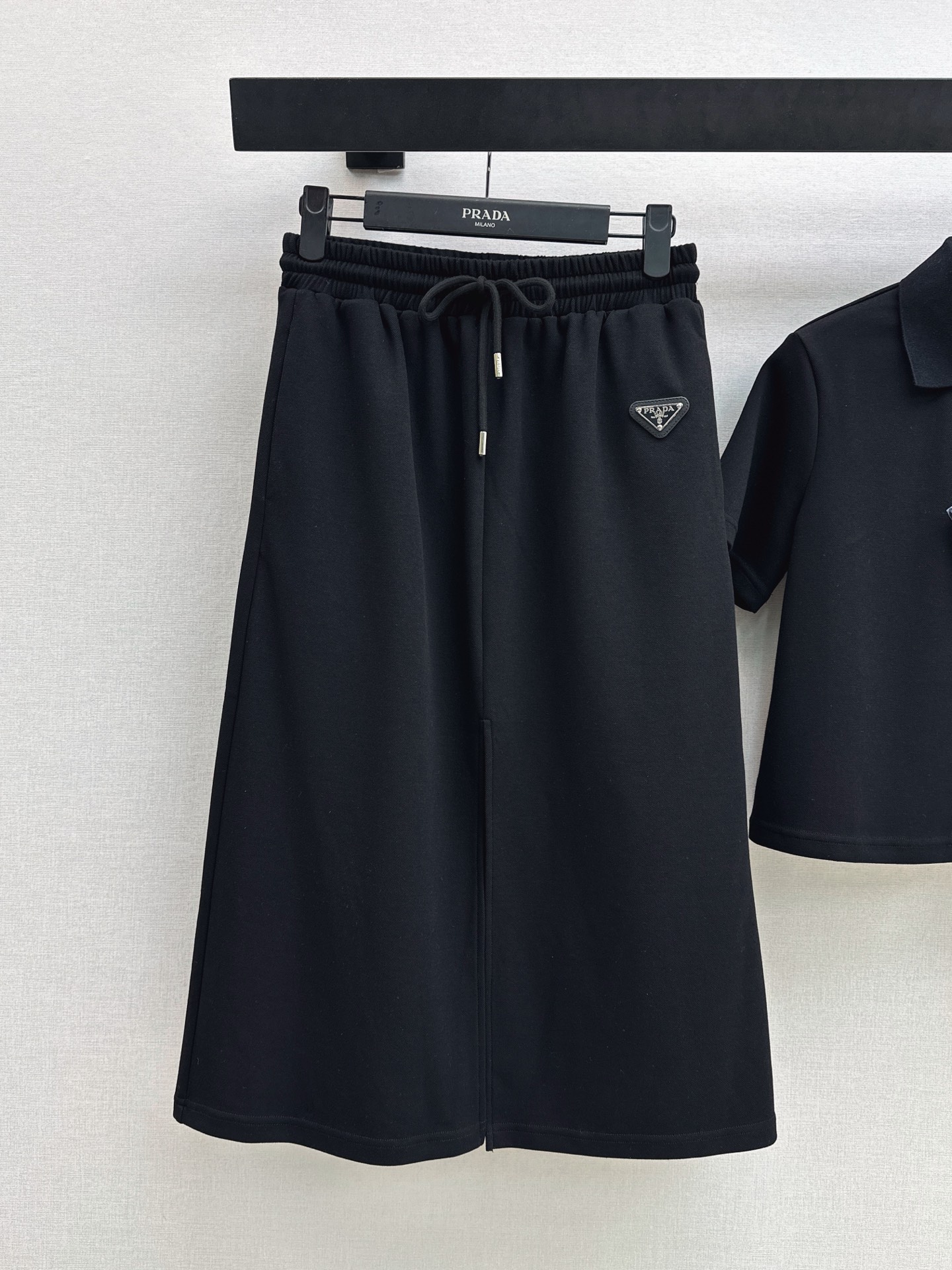 Pra 26ss polo top skirt set