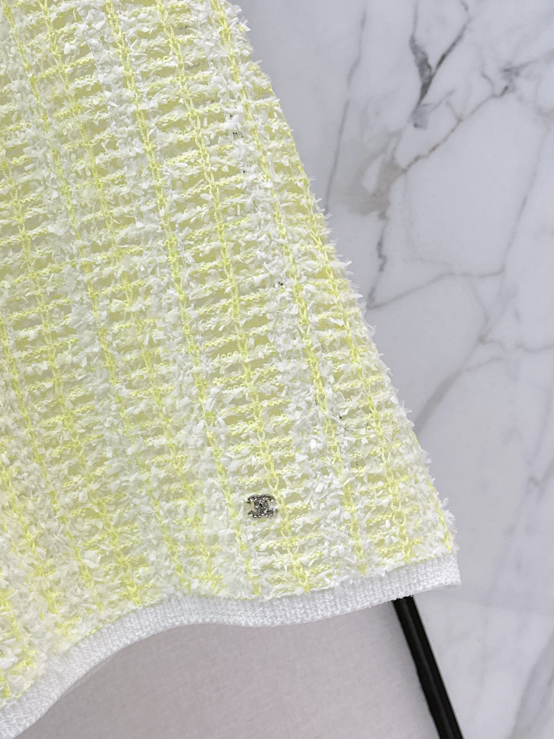 Chan 26ss knit slip dress