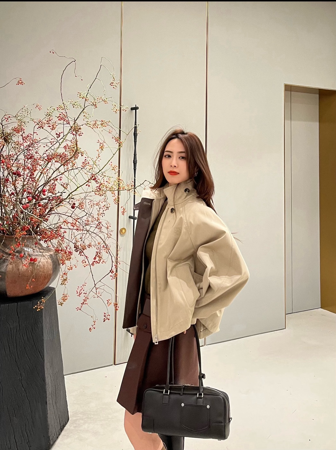 Loe 26ss trench coat