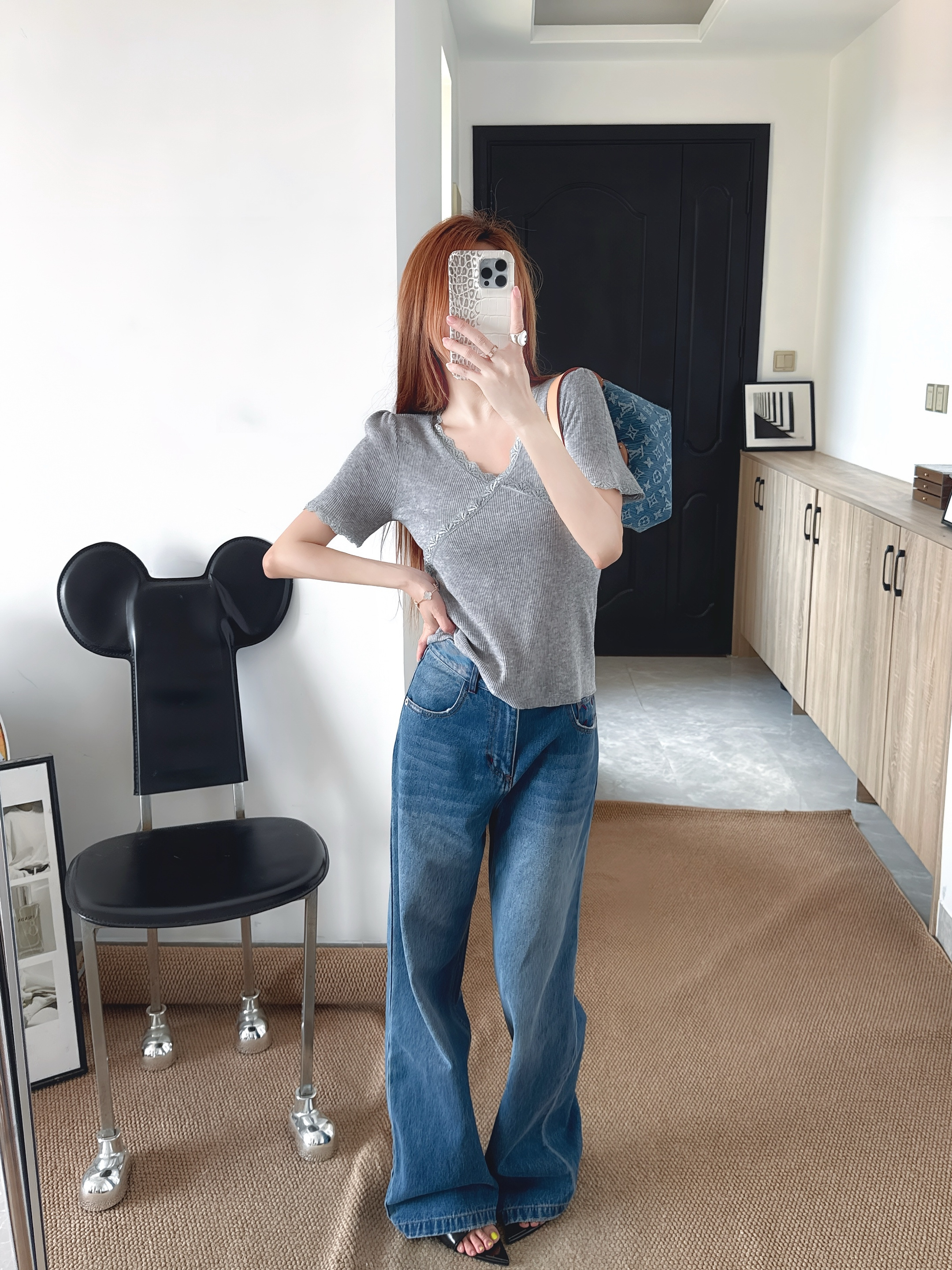 ES 26ss lace contract knitwear