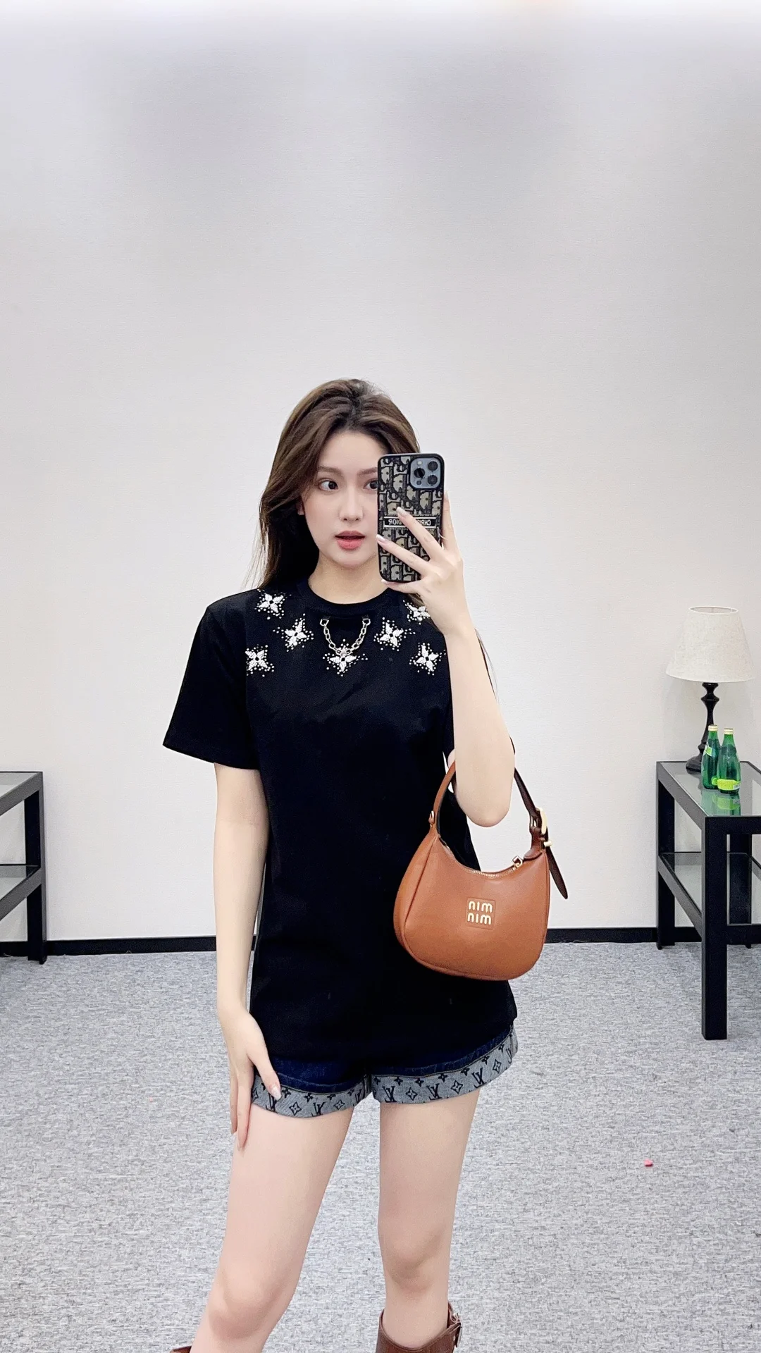 Louis 26ss beading t-shirts