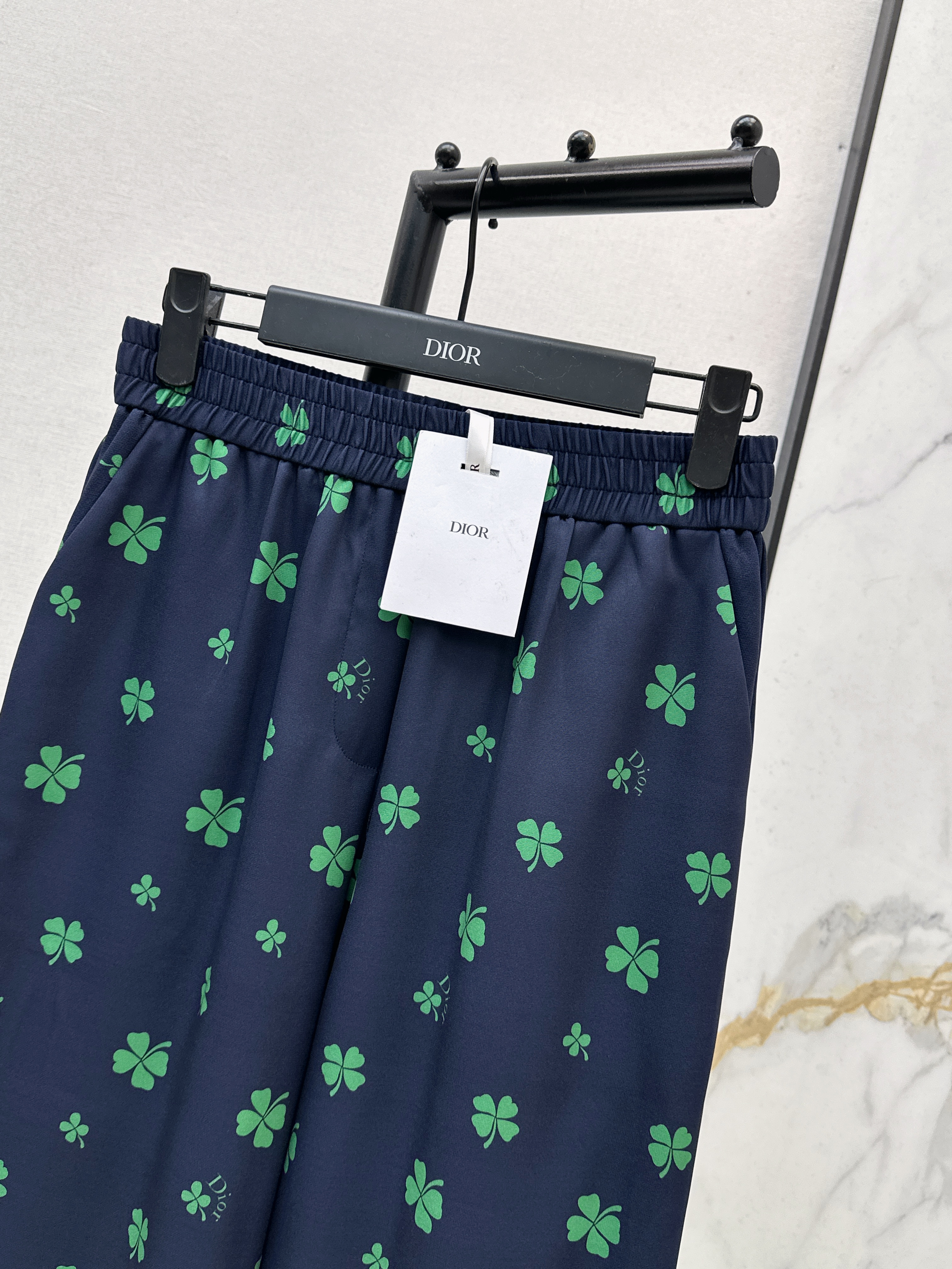 CD 26ss print straight pants