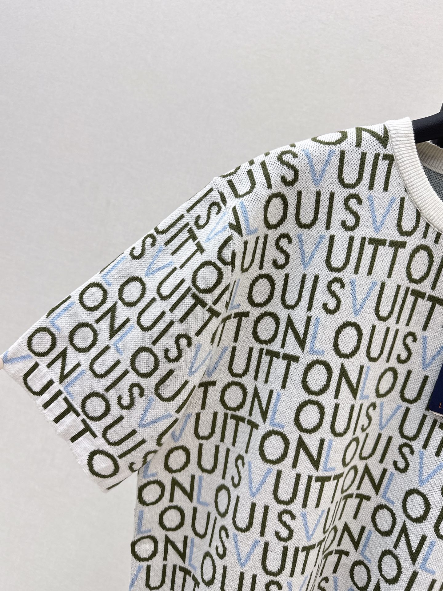 Louis 26ss jacquard knit t-shirts