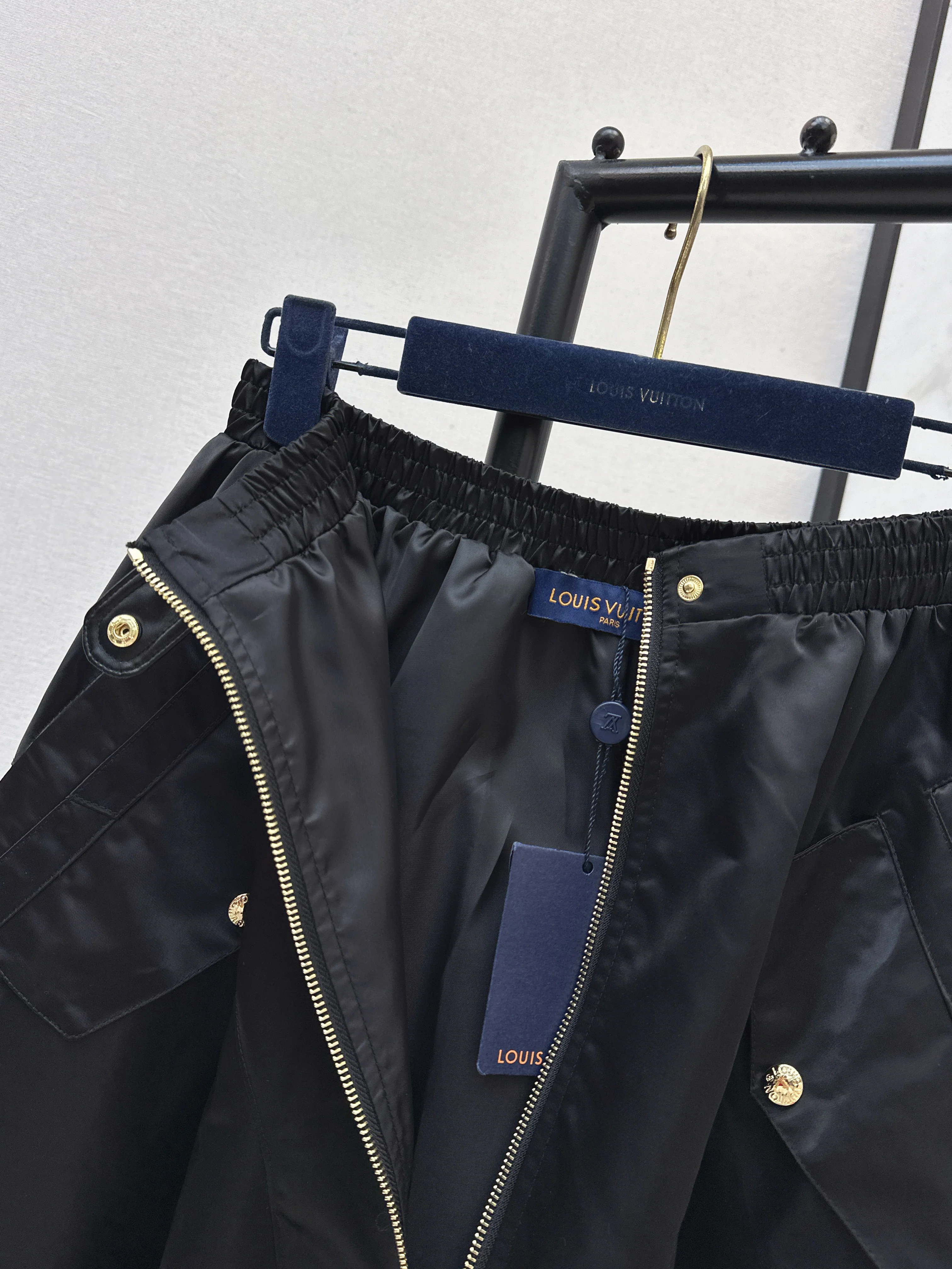 Louis 26ss zip-up skirts