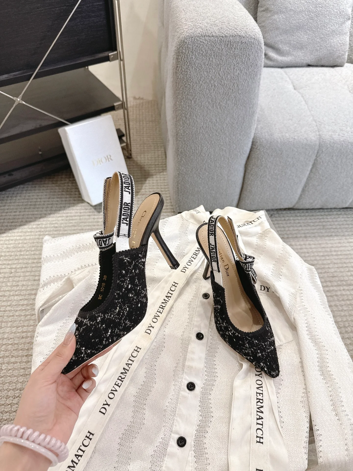CD 25fw slingback heels