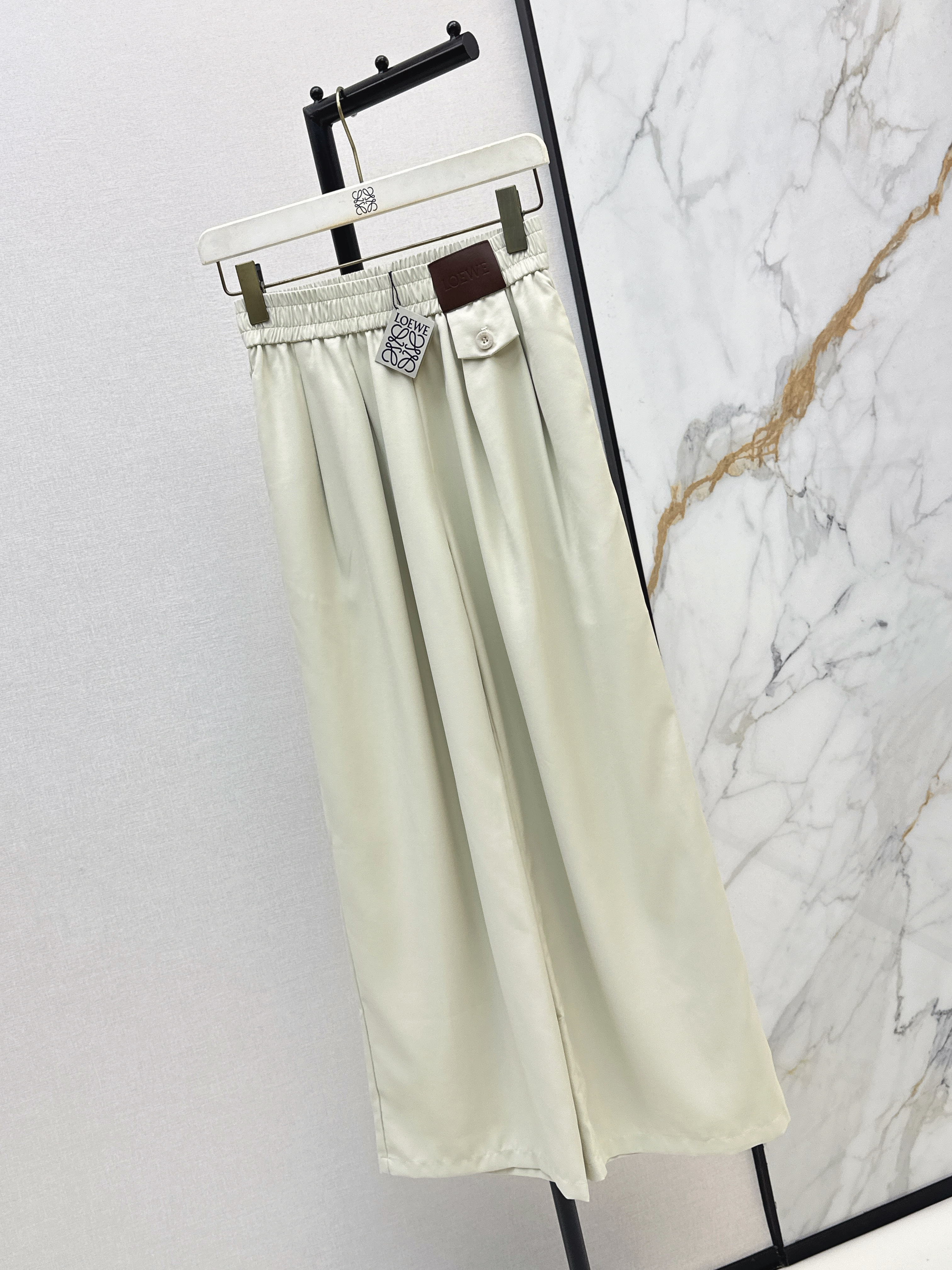 Loe 26ss straight-leg pants