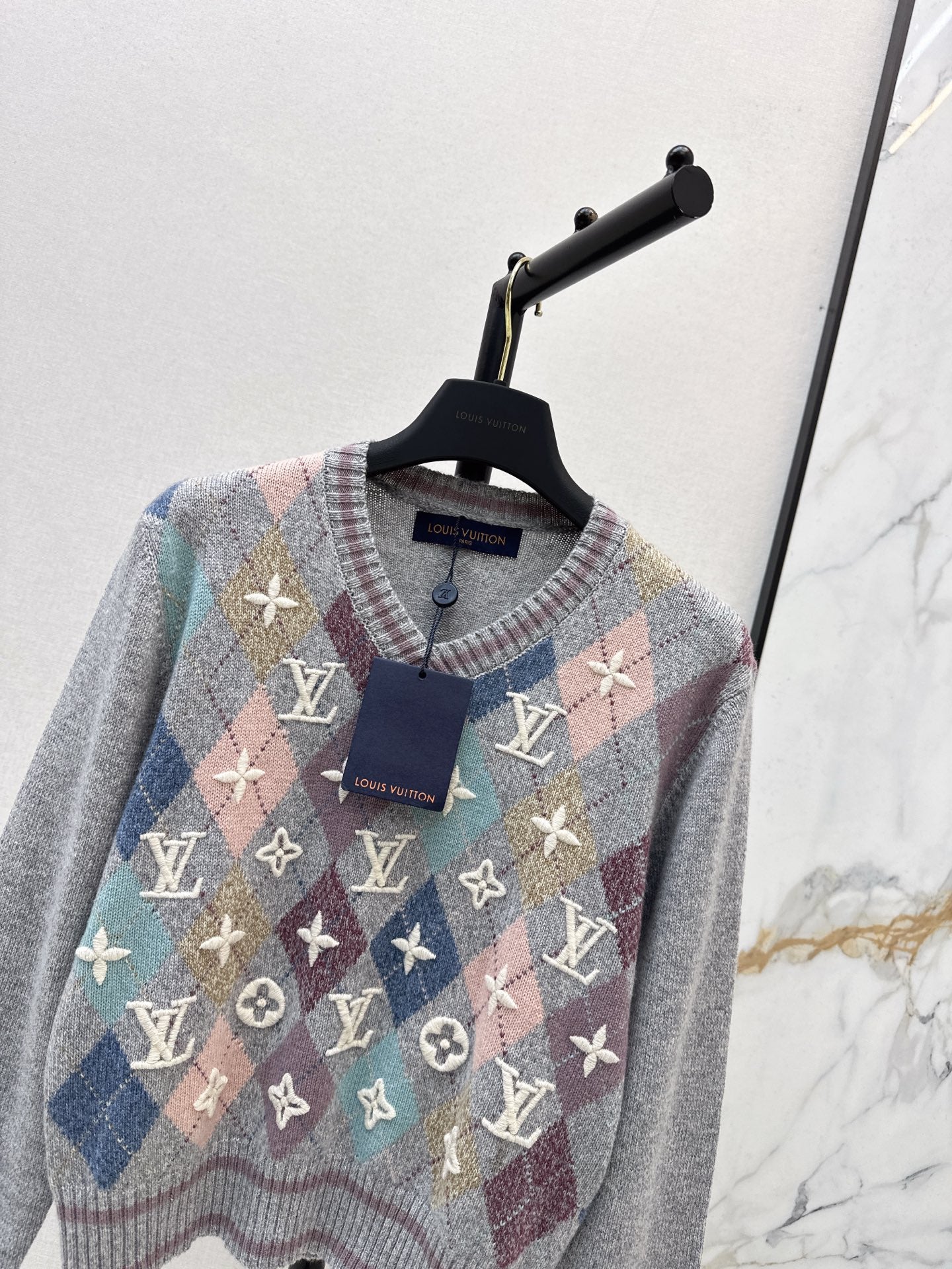Louis 26ss jacquard sweater