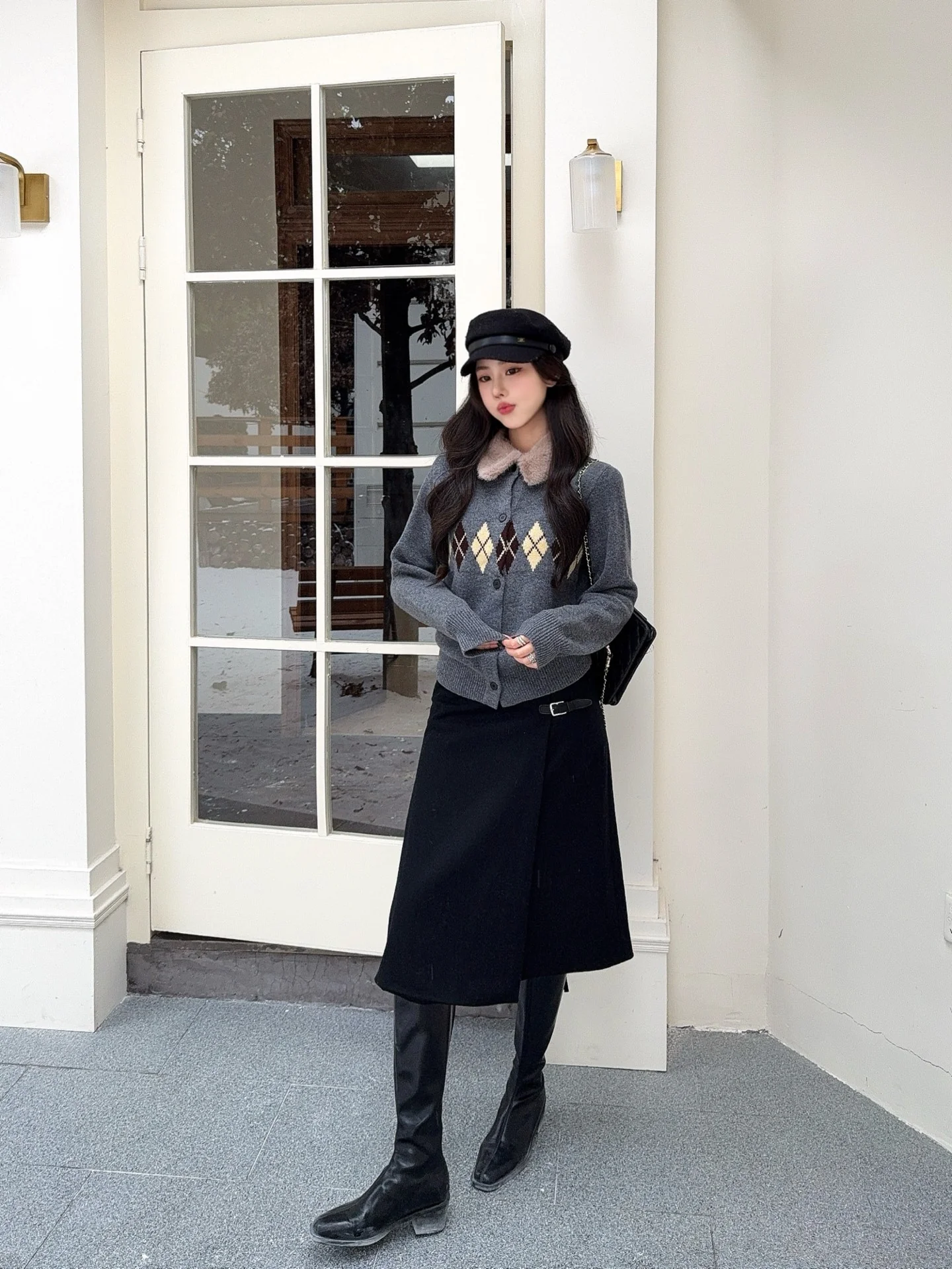 Miu 26ss wool cardigan