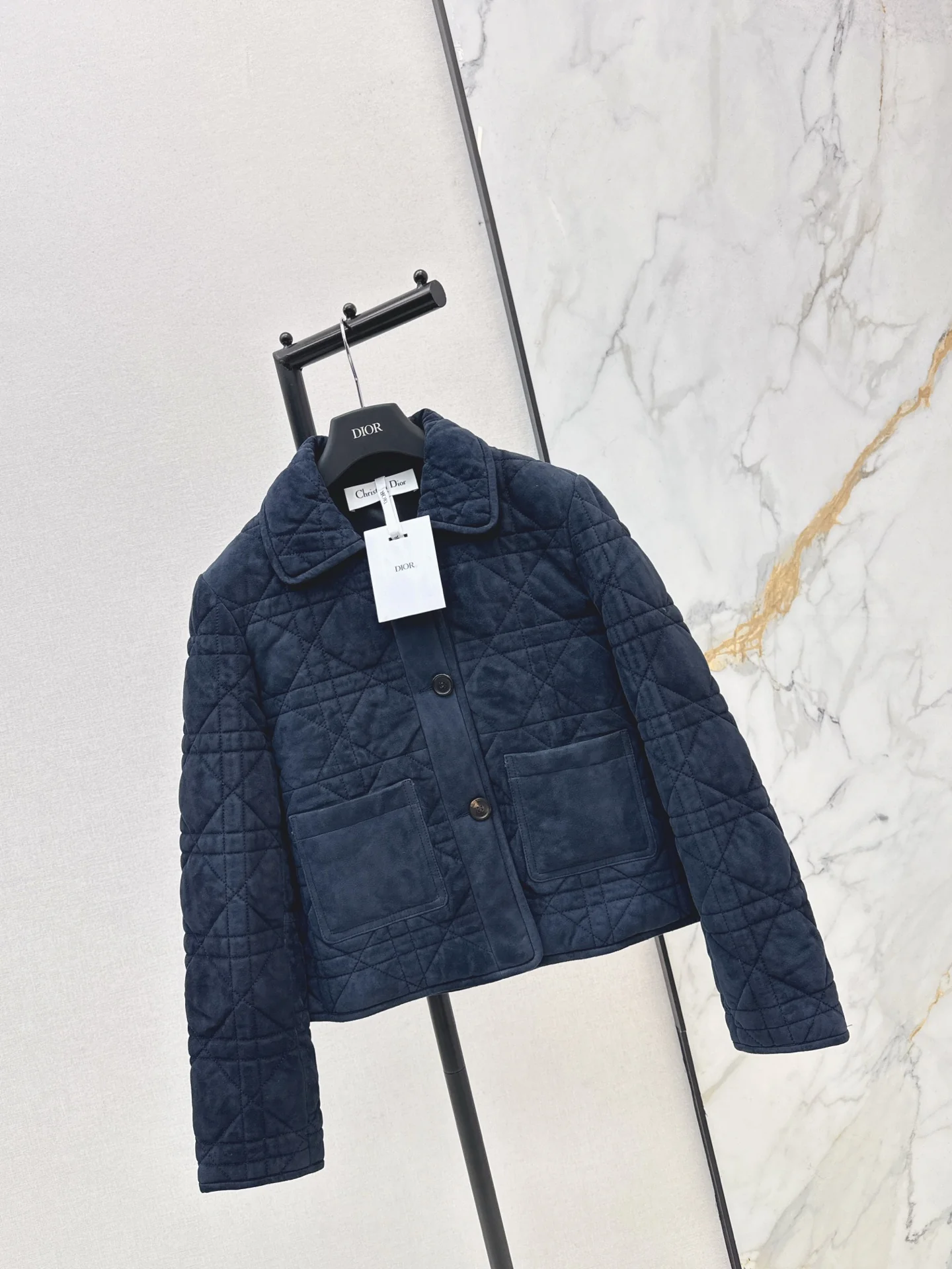 CD 25fw suede jacket