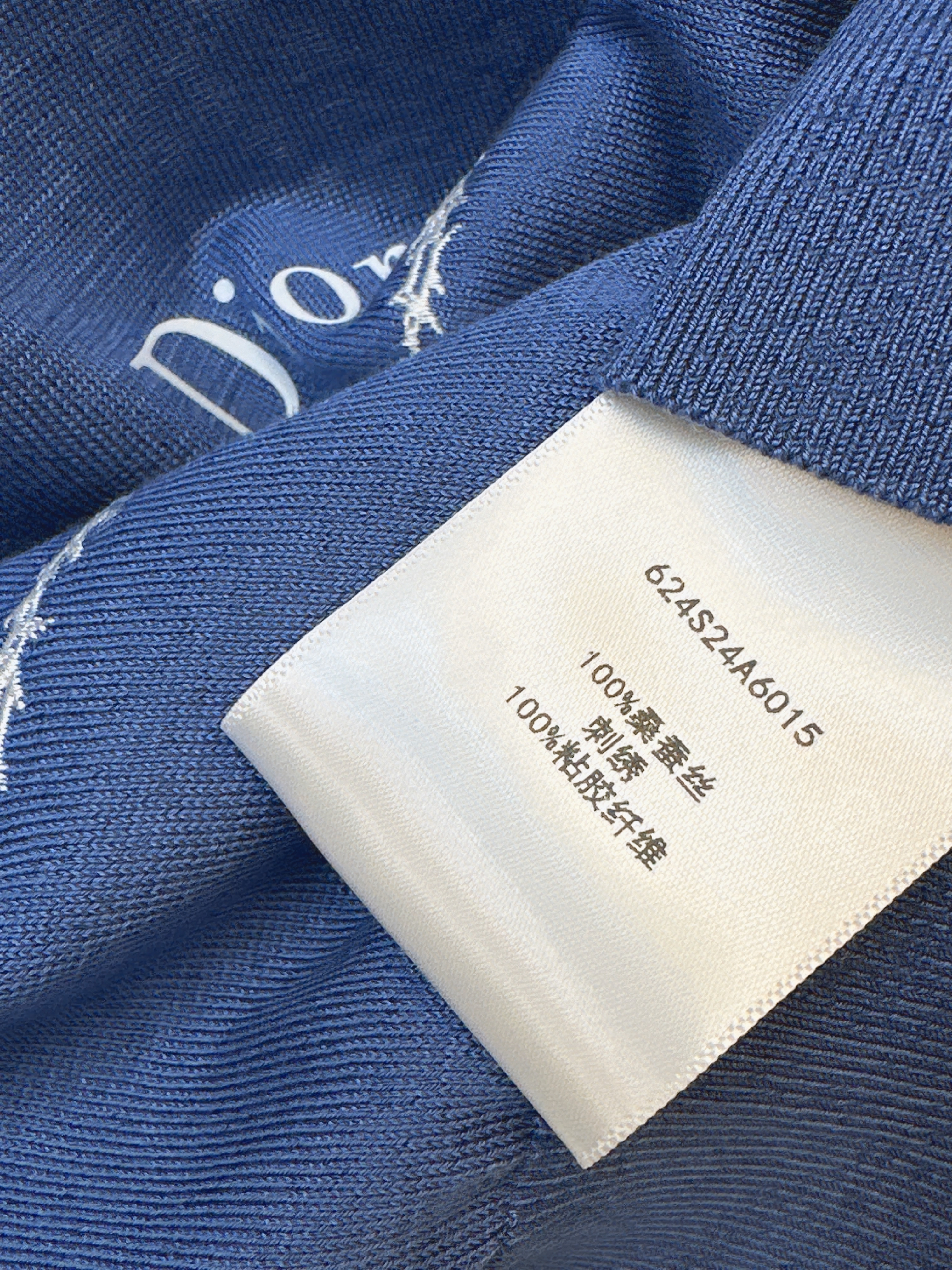 CD 26ss embroidery knitwaer