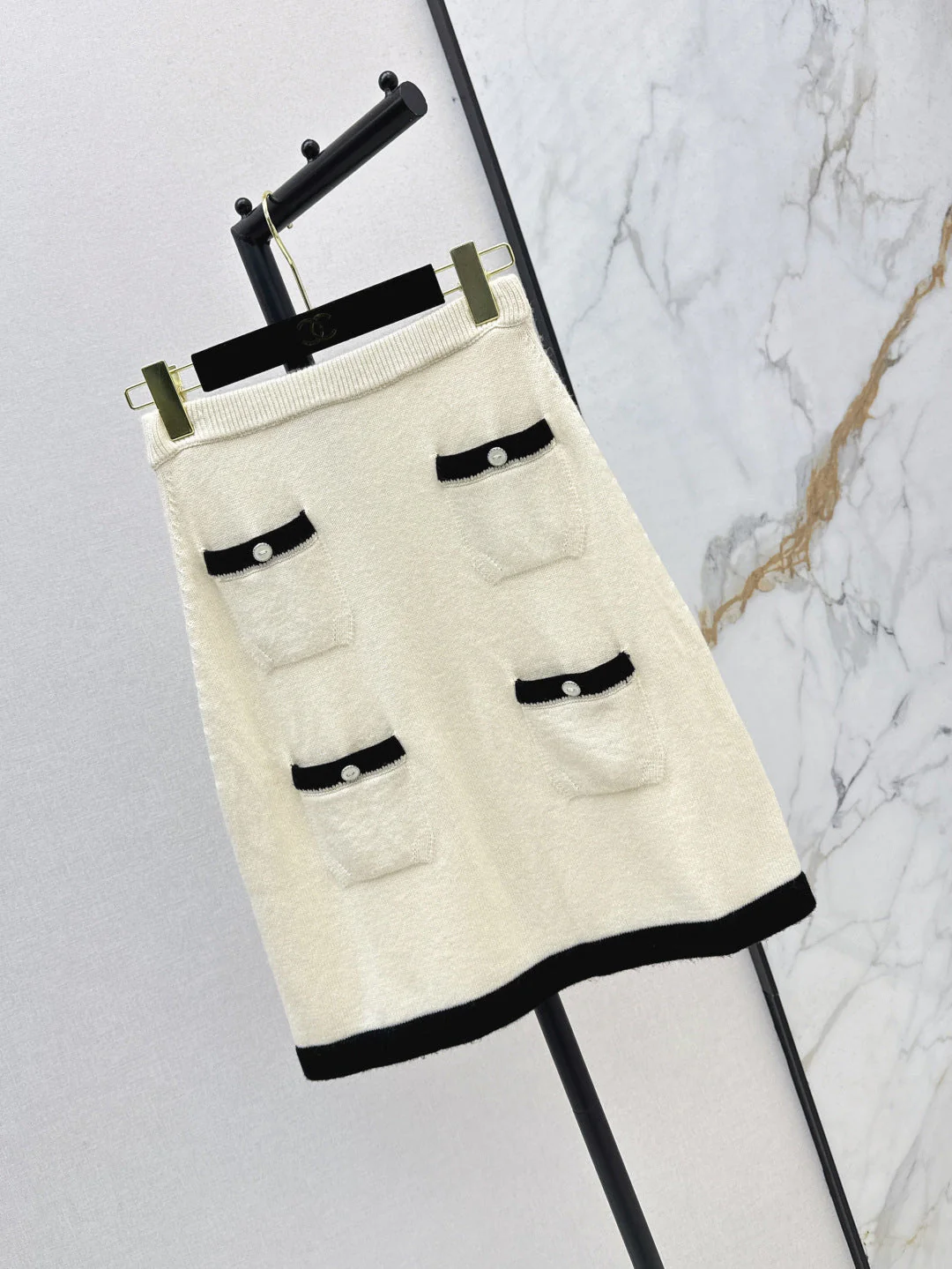 chan 25ss knit skirt