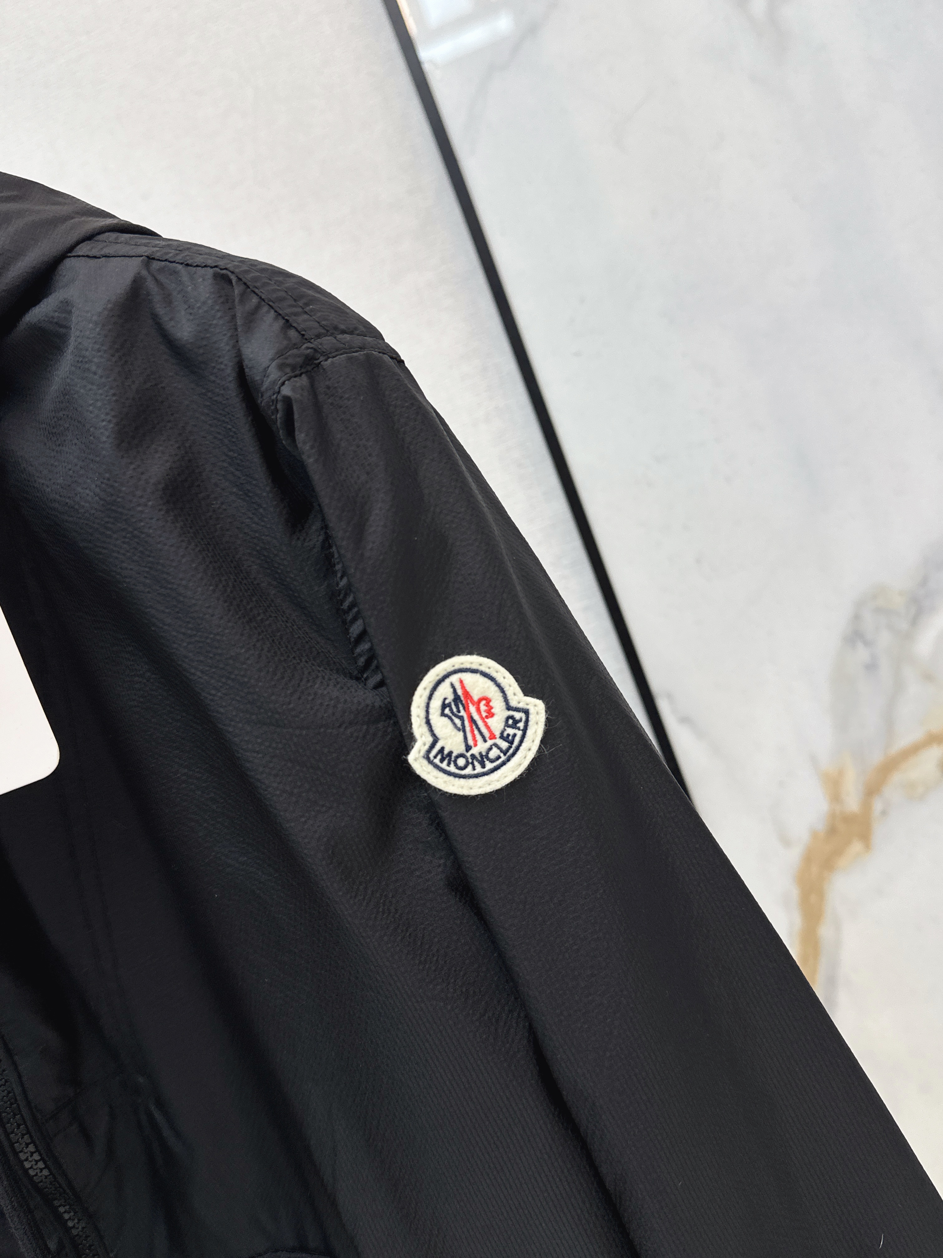 Monc 26ss hooded trench coats