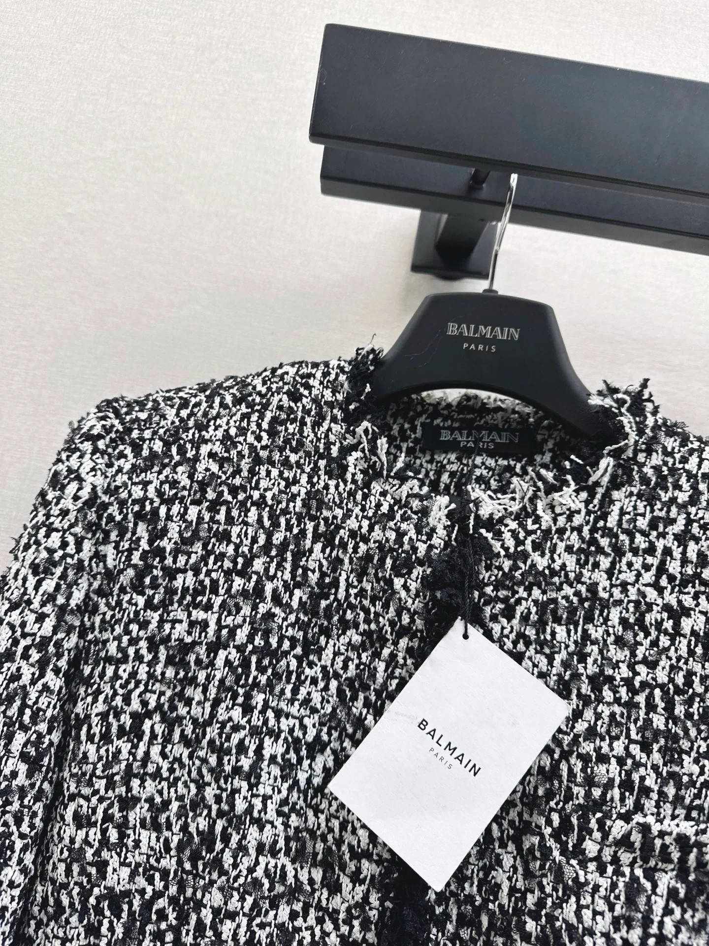 Balm 25fw tweed jacket