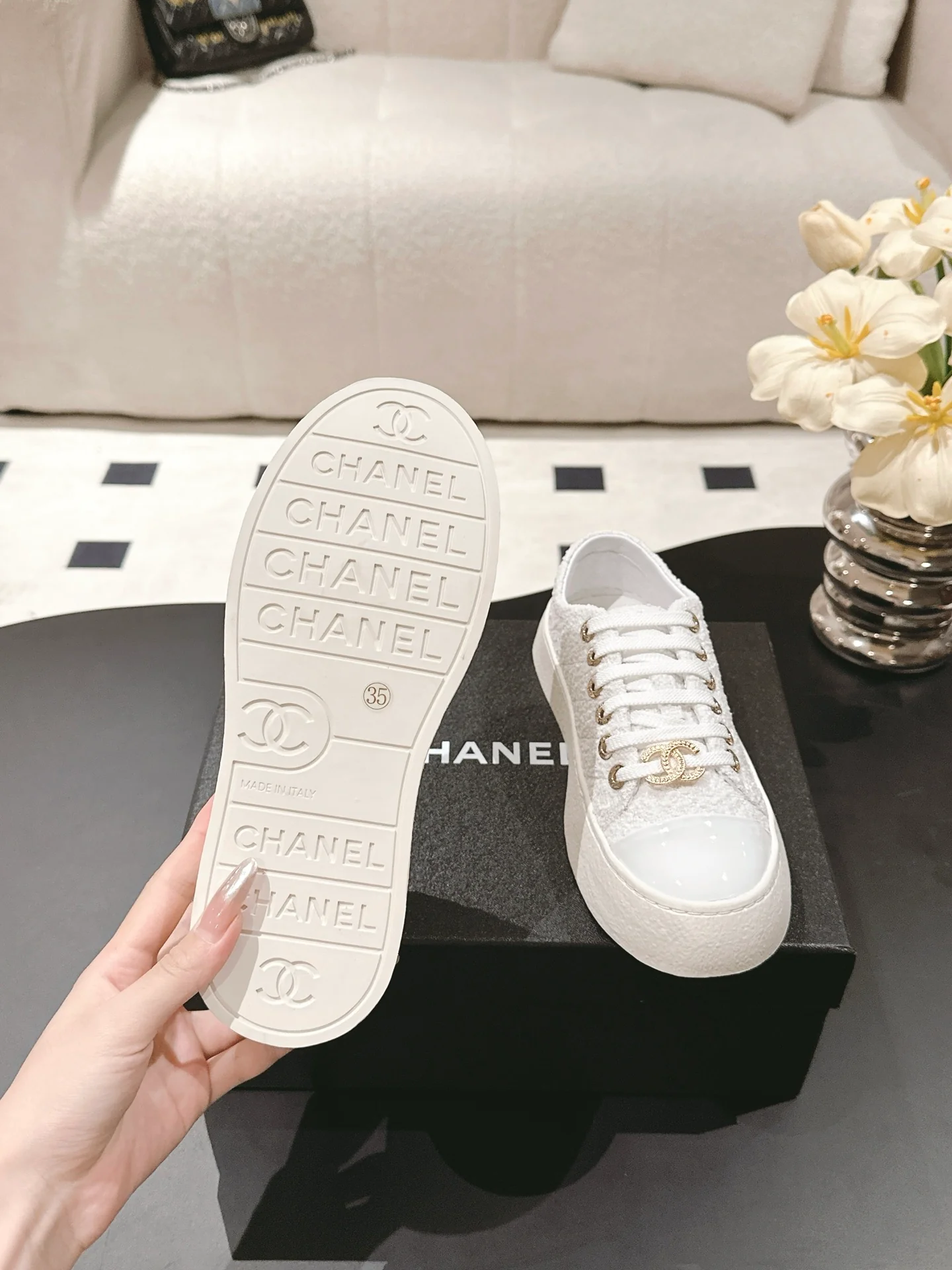 Chan 25fw board shoes