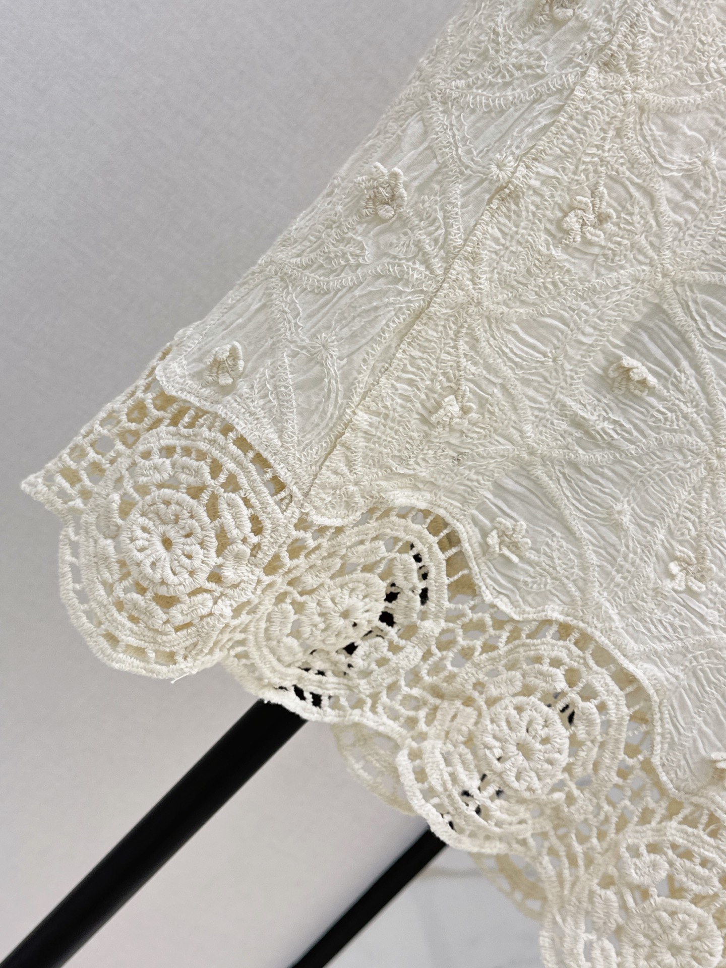 Miu 26ss embroidert vest