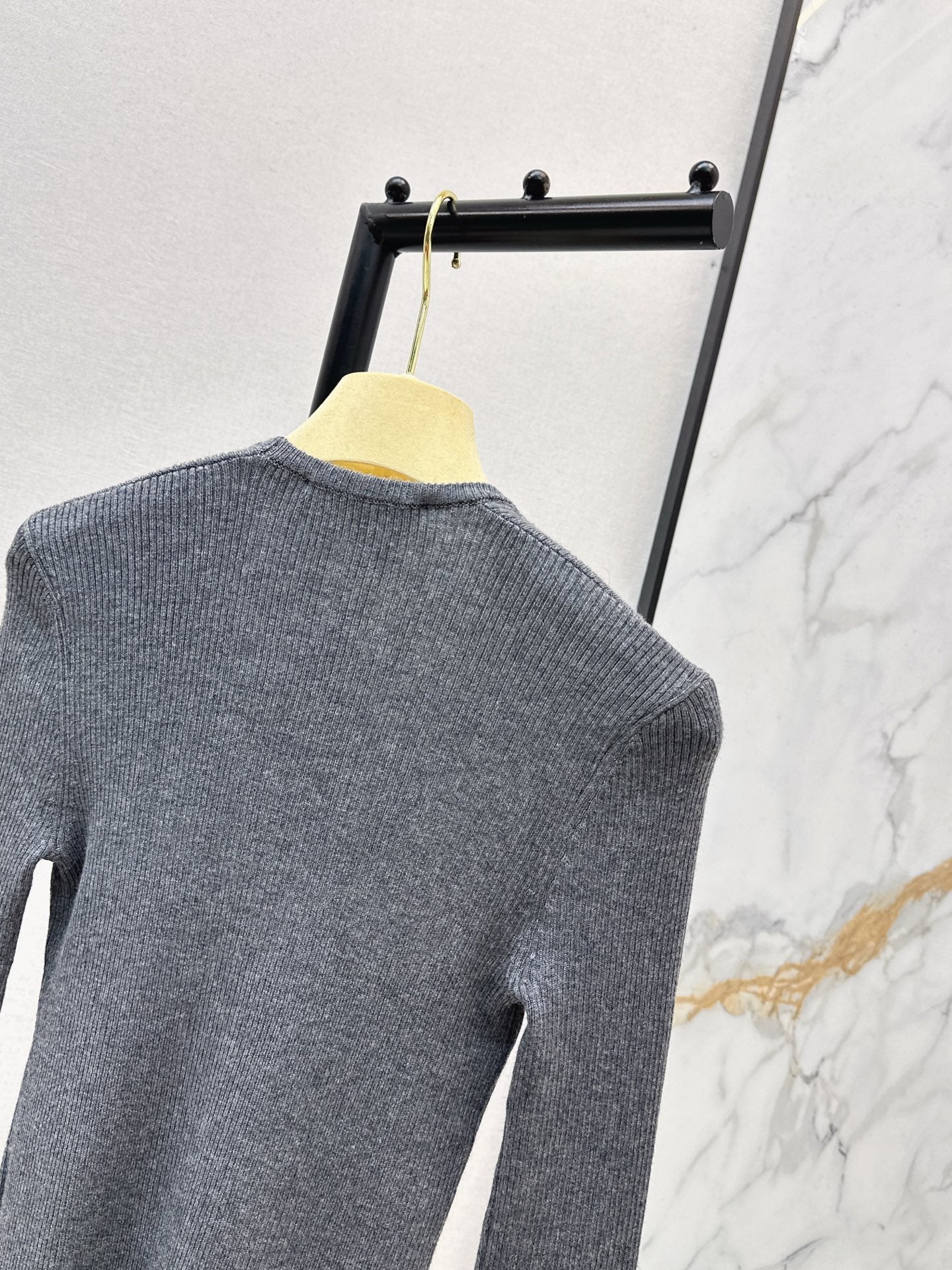 Miu 25fw jacquard  basic tee