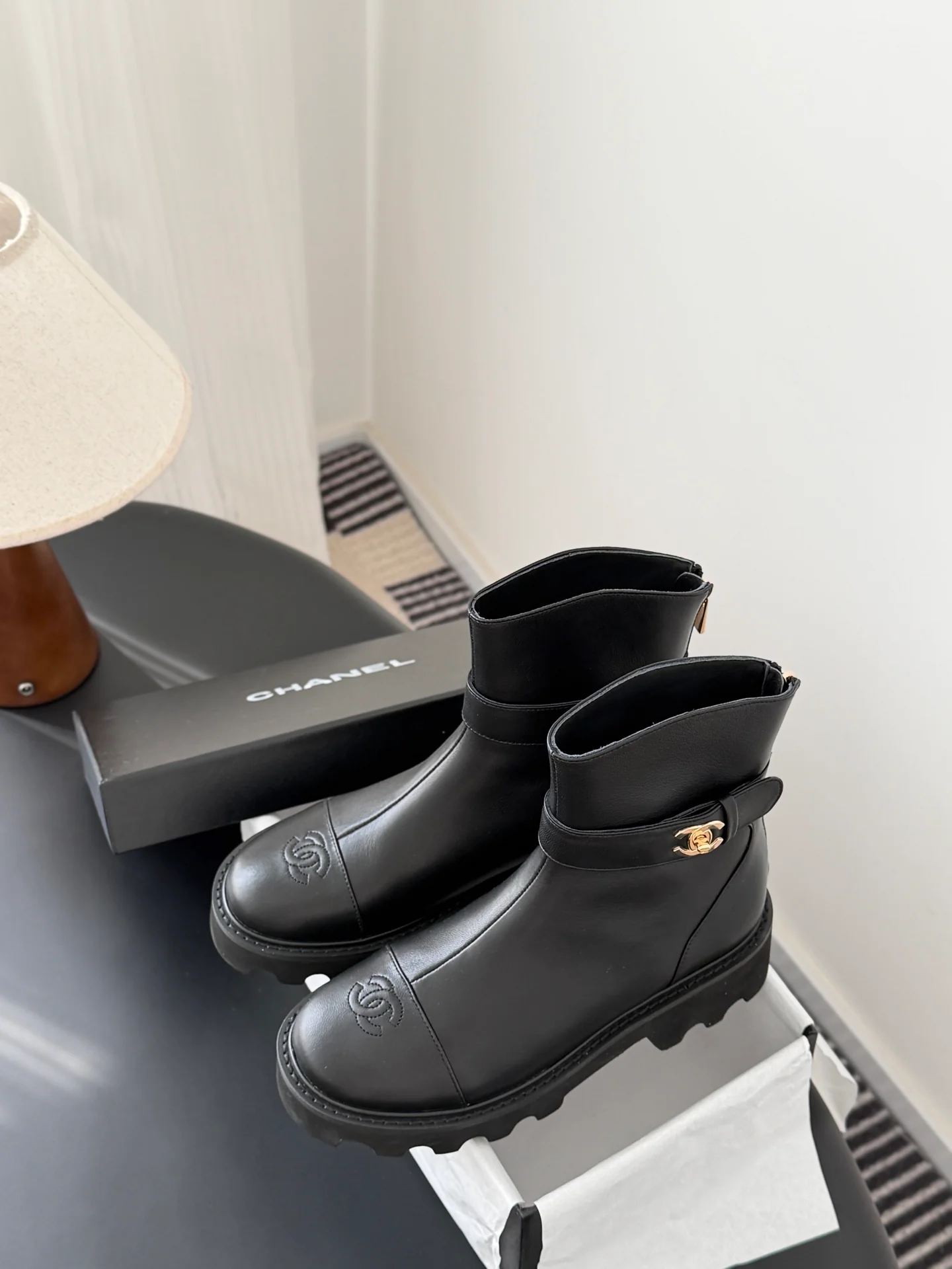 Chan 25fw ankle boot
