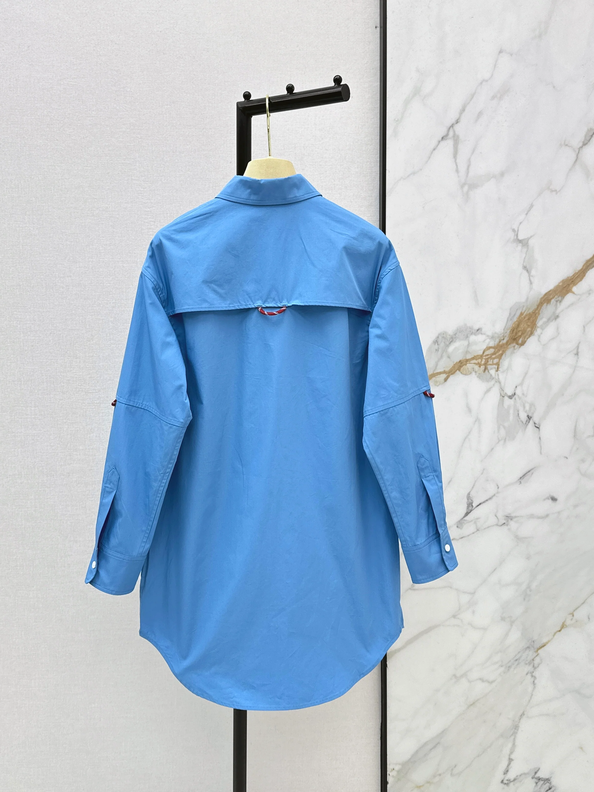 Miu 26ss embroidery shirts dress