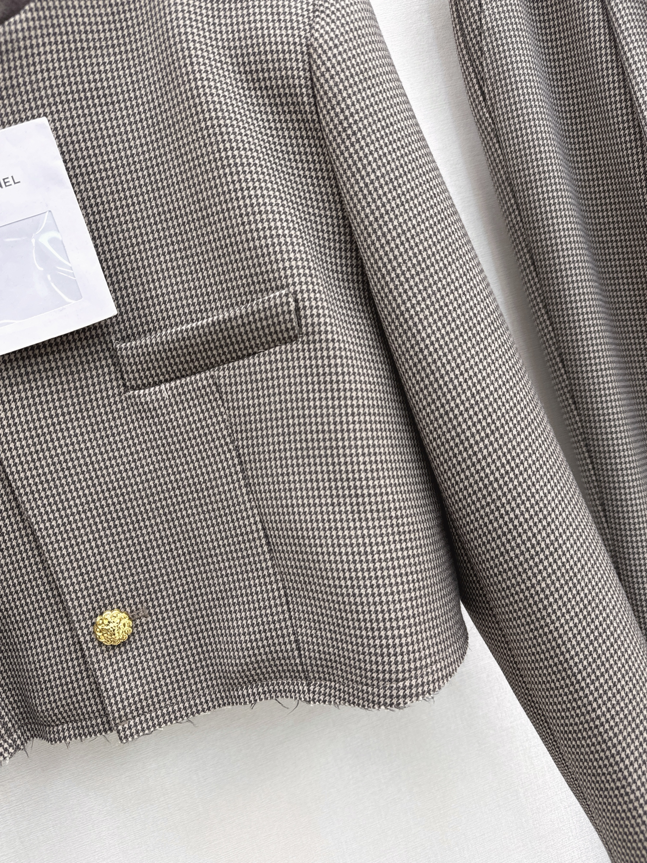 Chan 26ss houndstone suit jacket