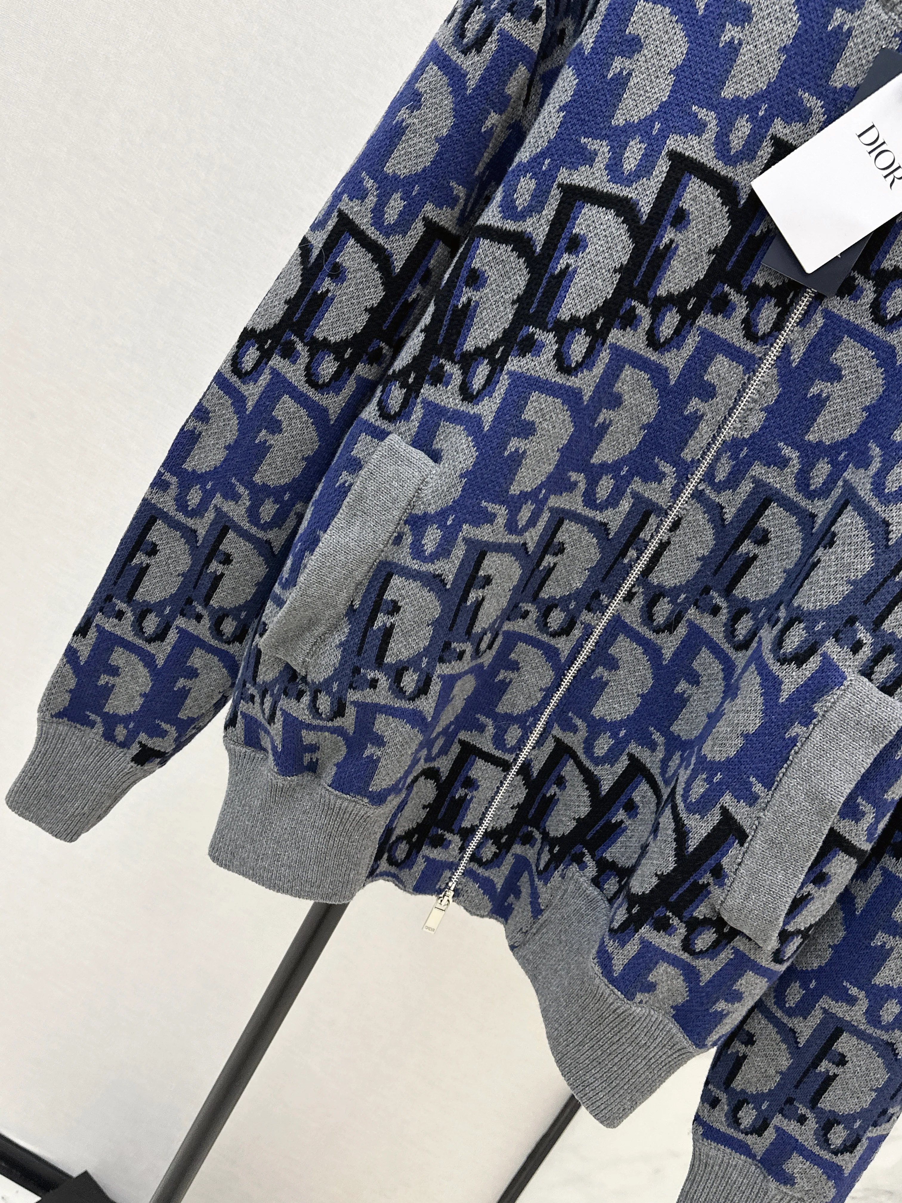 CD 26ss zip-up wool jacket